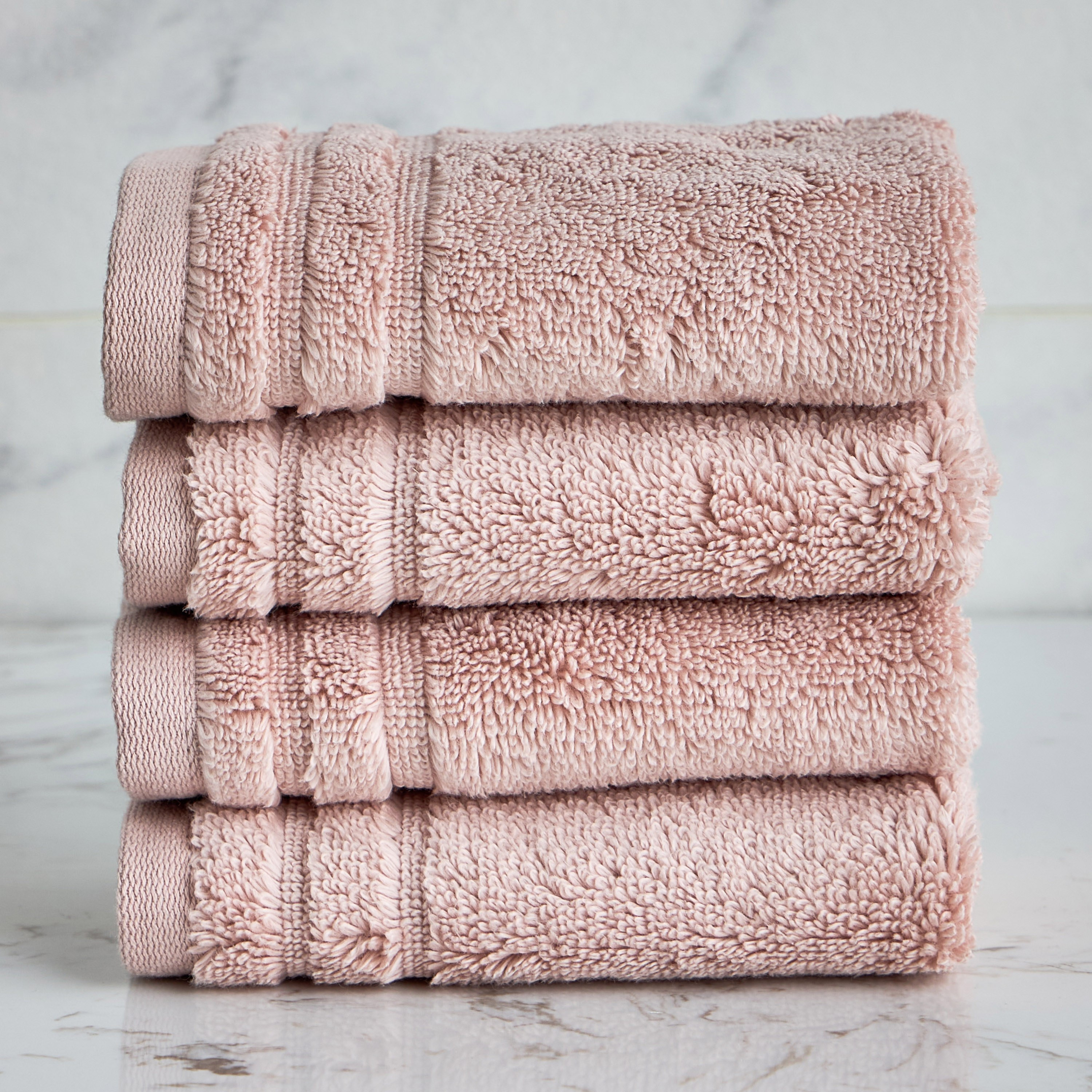 Egyptian 4-Piece 600 GSM Cotton Fingertip Towel Set - 30x30 cm-household-bathandlaundry-bathlinen-towels-image-1