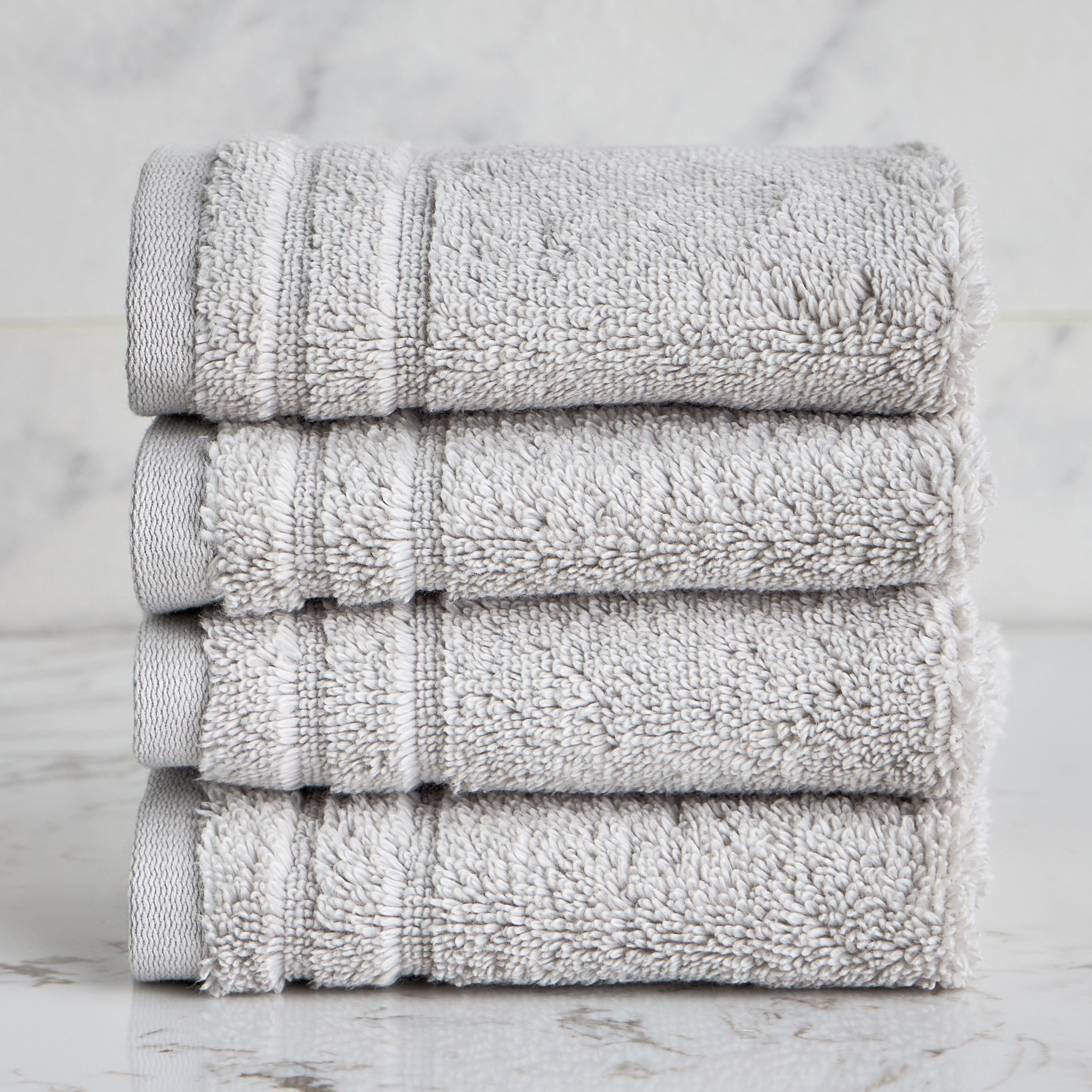 Egyptian 4-Piece 600 GSM Cotton Fingertip Towel Set - 30x30 cm-household-bathandlaundry-bathlinen-towels-image-1