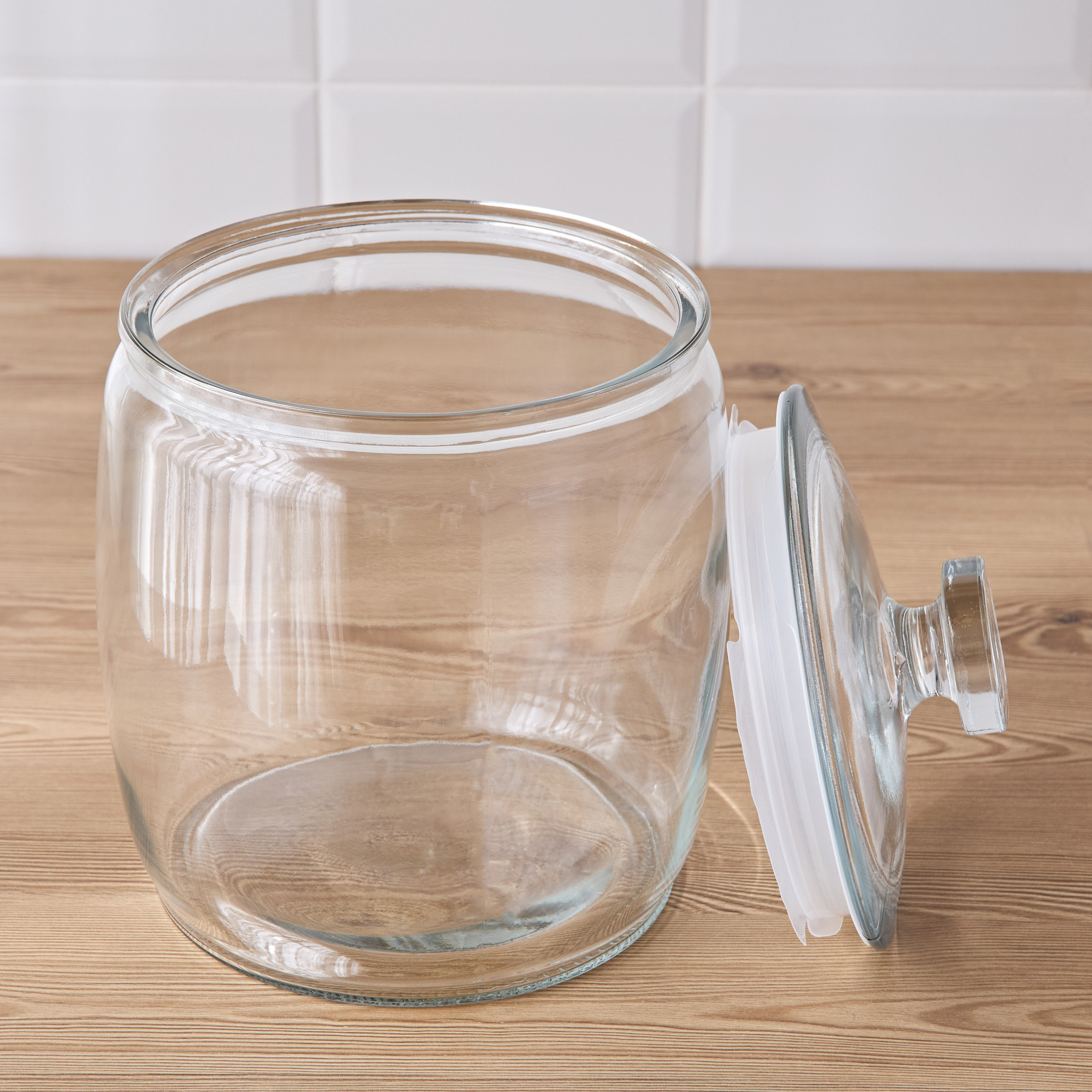Caleb Glass Jar - 10 L-household-kitchen-foodstorage-pantryandstorage-image-2