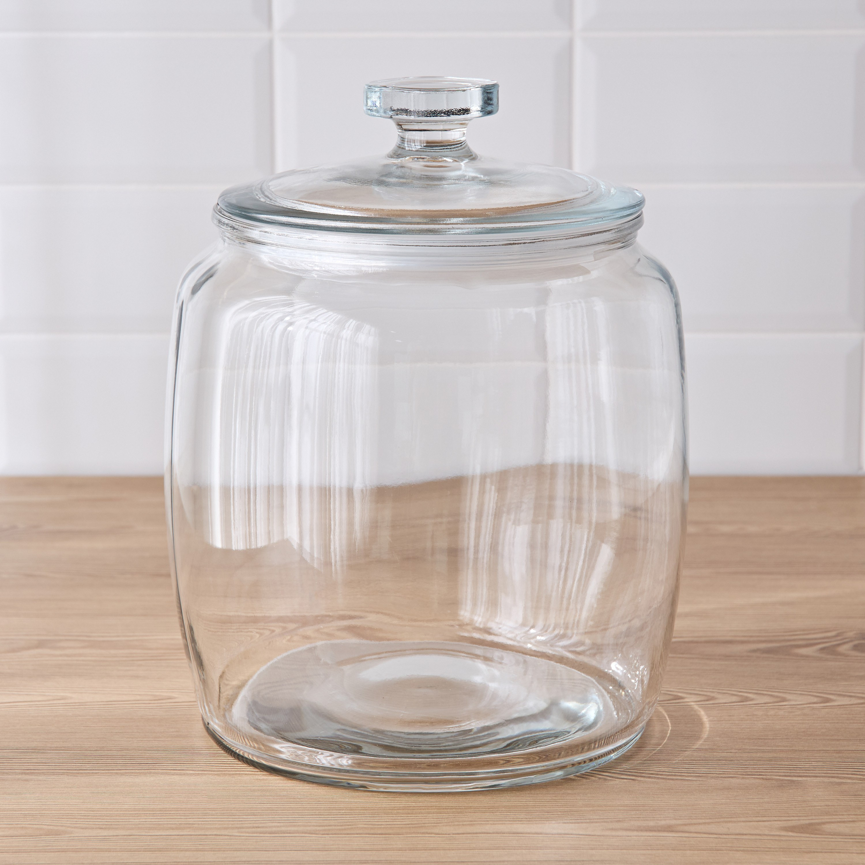 Caleb Glass Jar - 7.5 L-household-kitchen-foodstorage-pantryandstorage-image-1