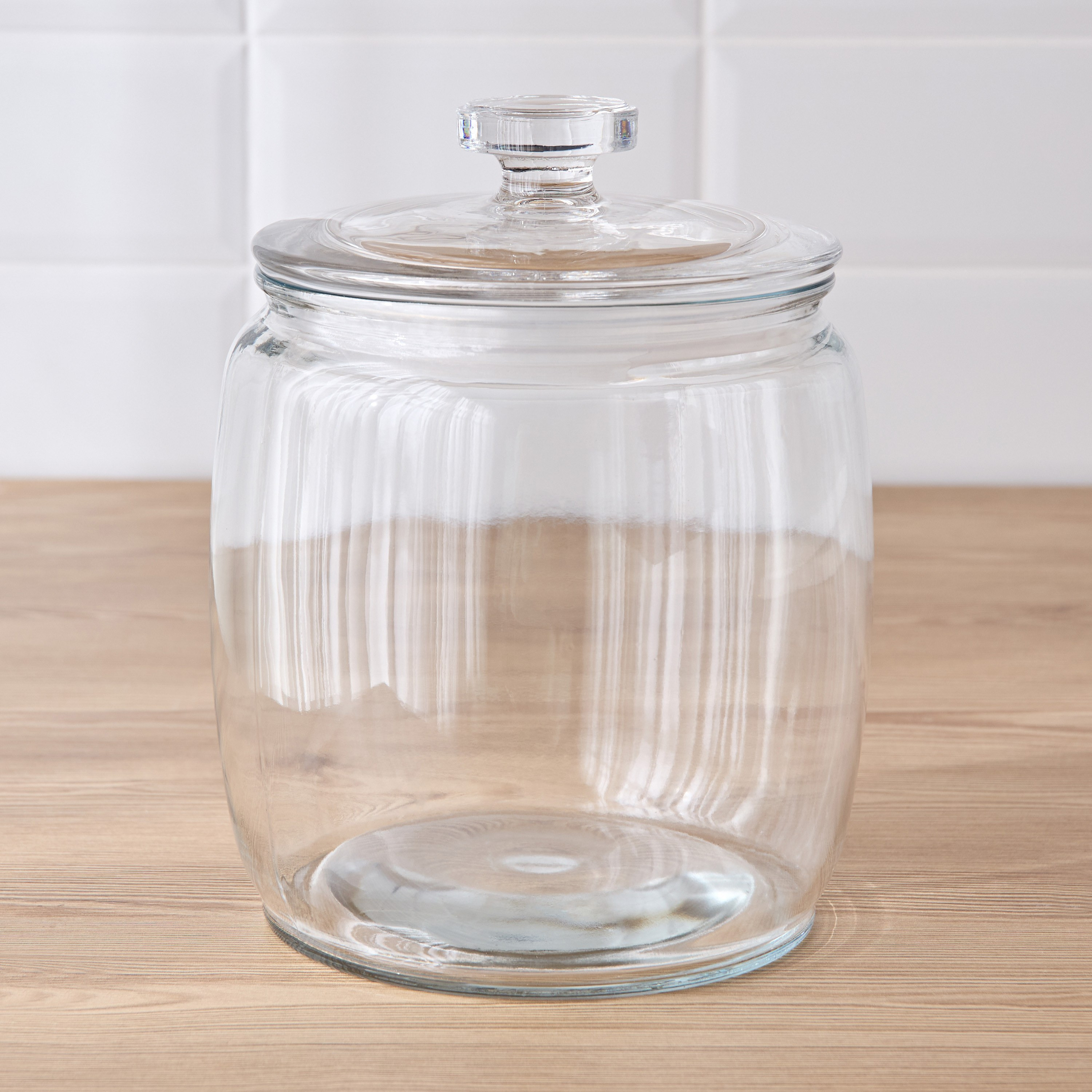 Caleb Glass Jar - 3.9 L-household-kitchen-foodstorage-pantryandstorage-image-1