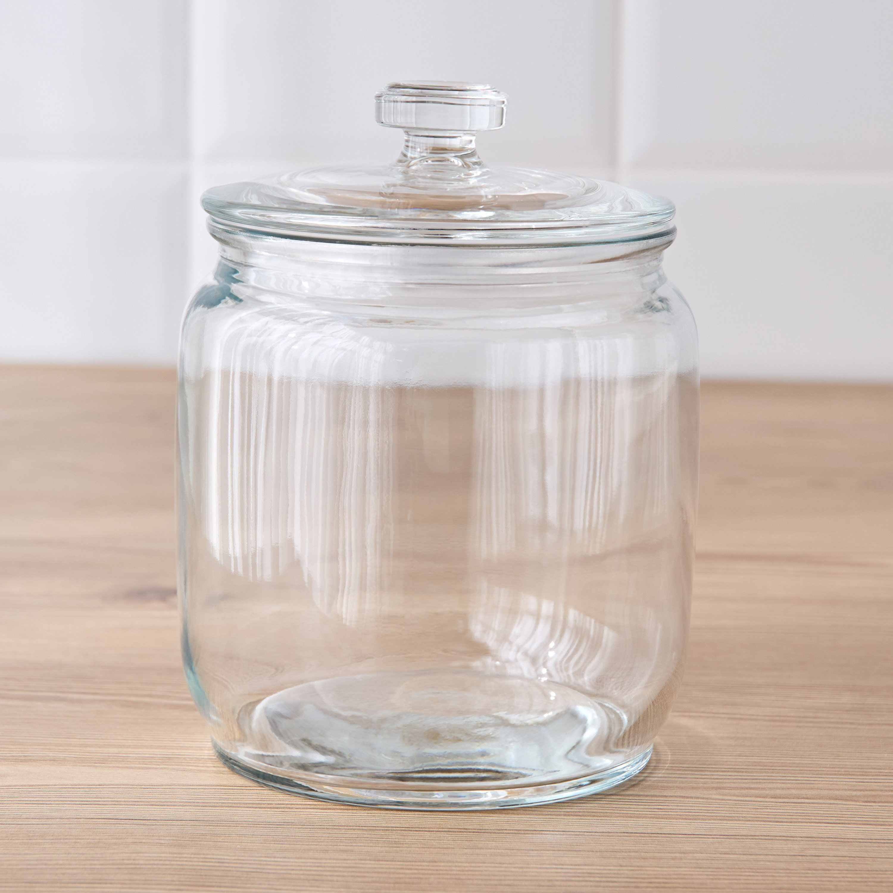 Caleb Glass Jar - 1.5 L-household-kitchen-foodstorage-canistersandjars-image-1