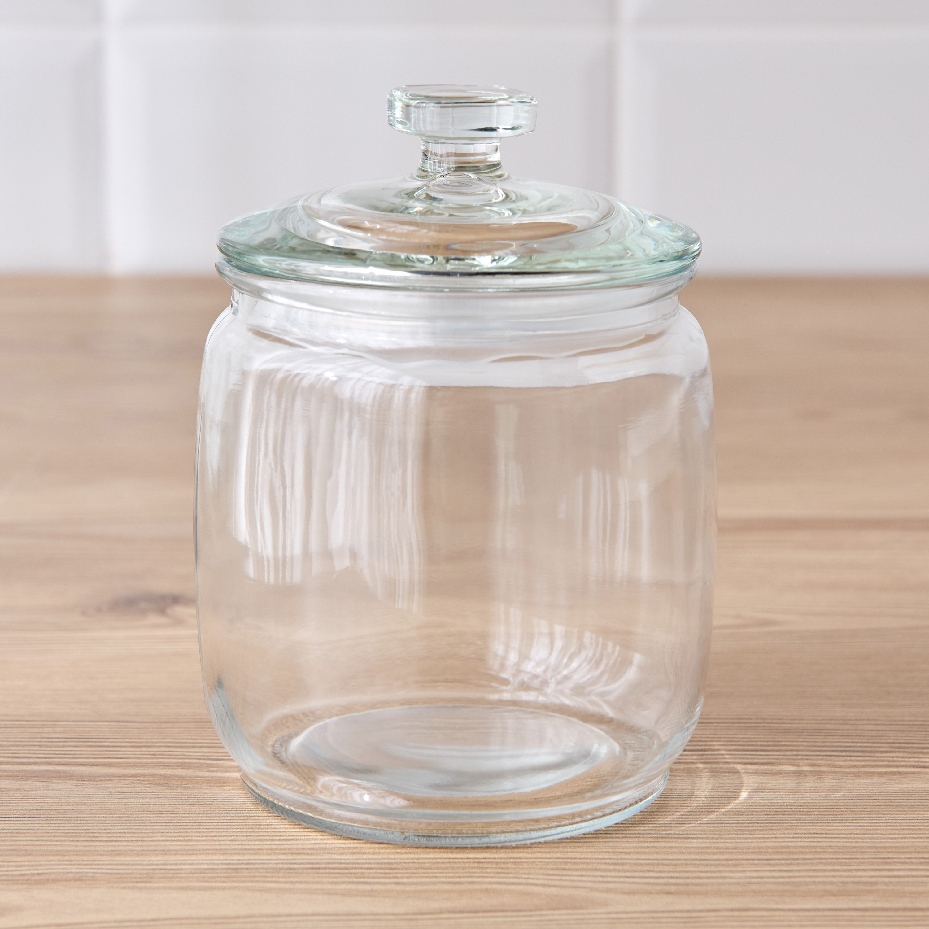 Caleb Glass Jar - 720 ml-household-kitchen-foodstorage-canistersandjars-image-1
