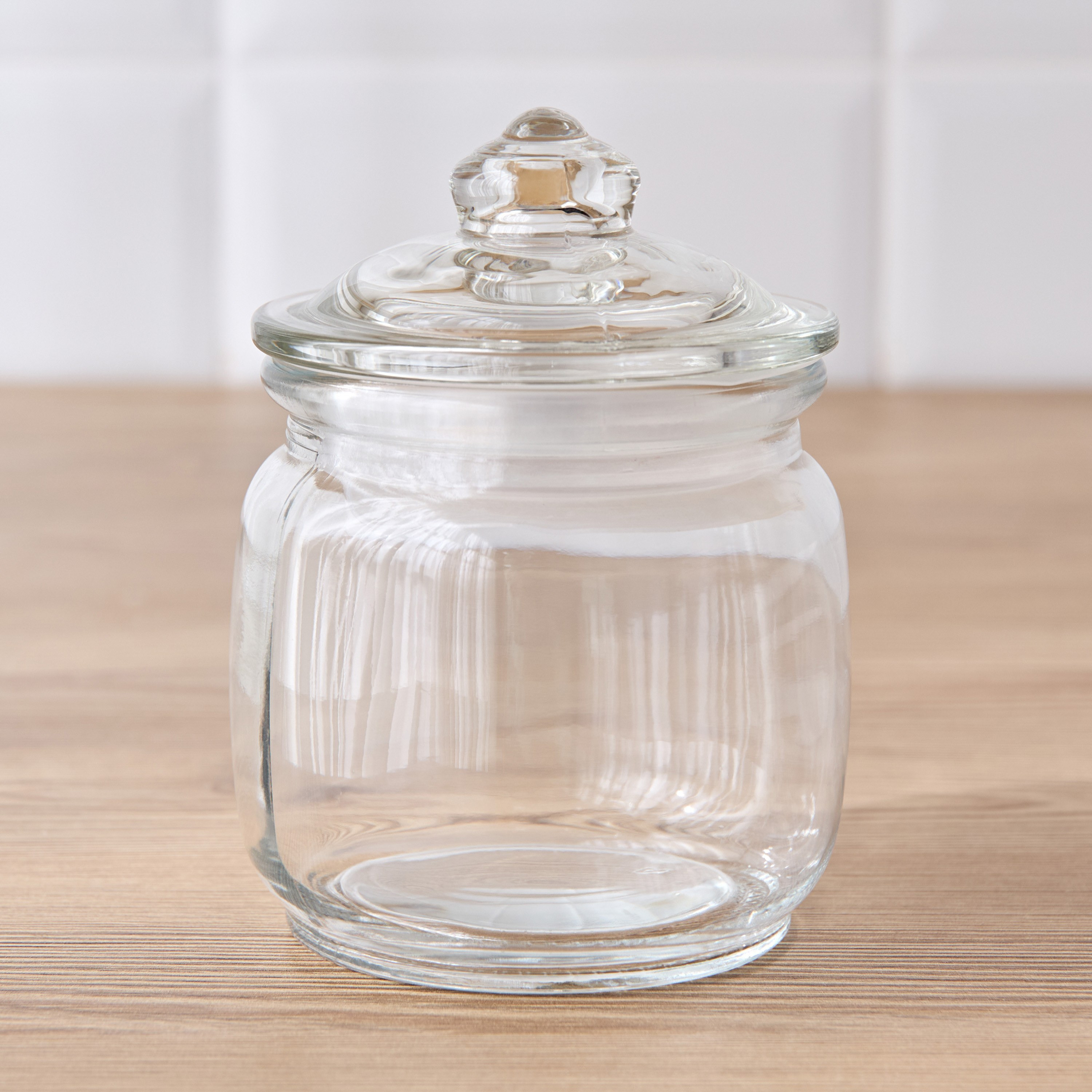 Caleb Glass Jar - 460 ml-household-kitchen-foodstorage-canistersandjars-image-1