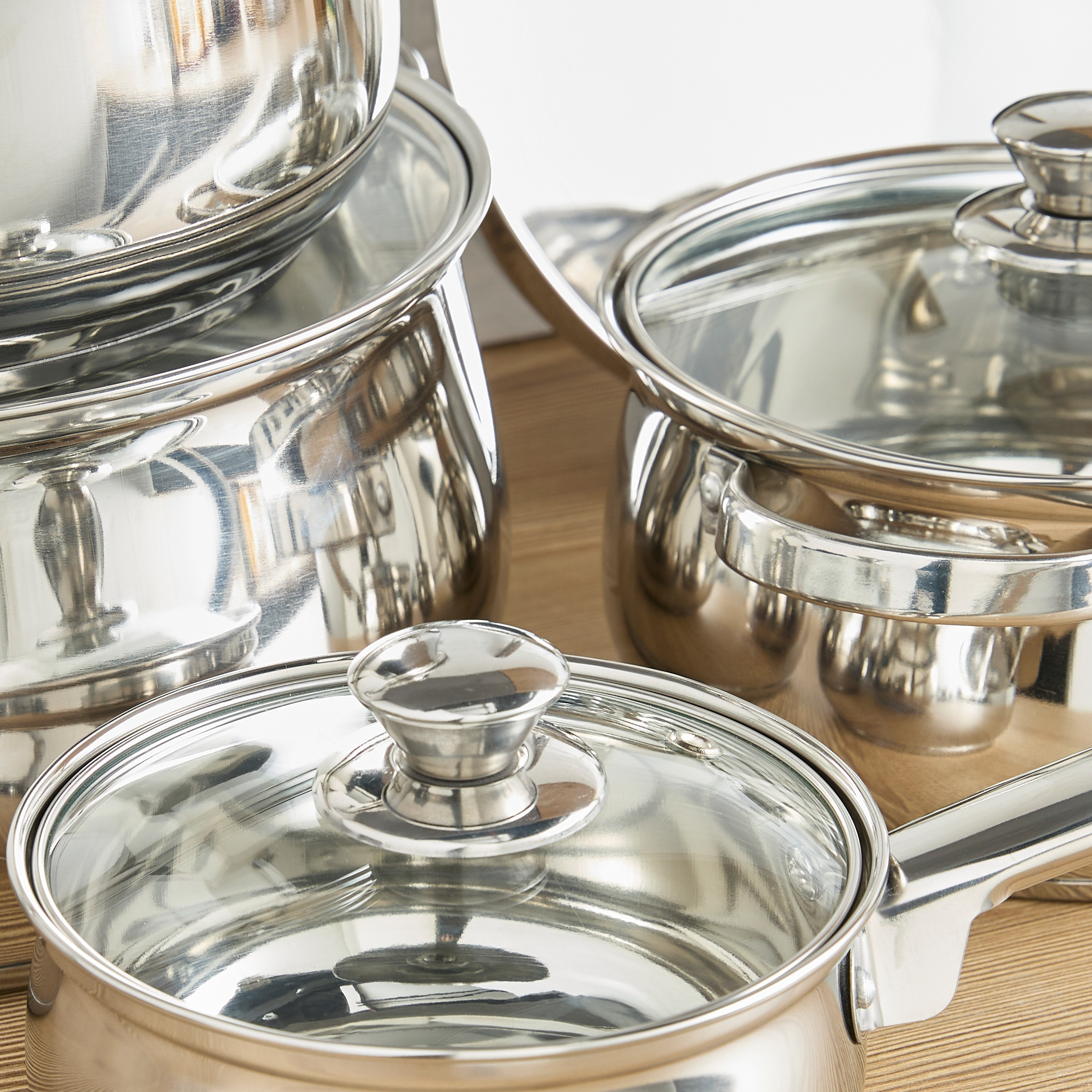 Creste 11-Piece Stainless Steel Cookware Set-household-kitchen-cookware-cookwareandsets-image-2