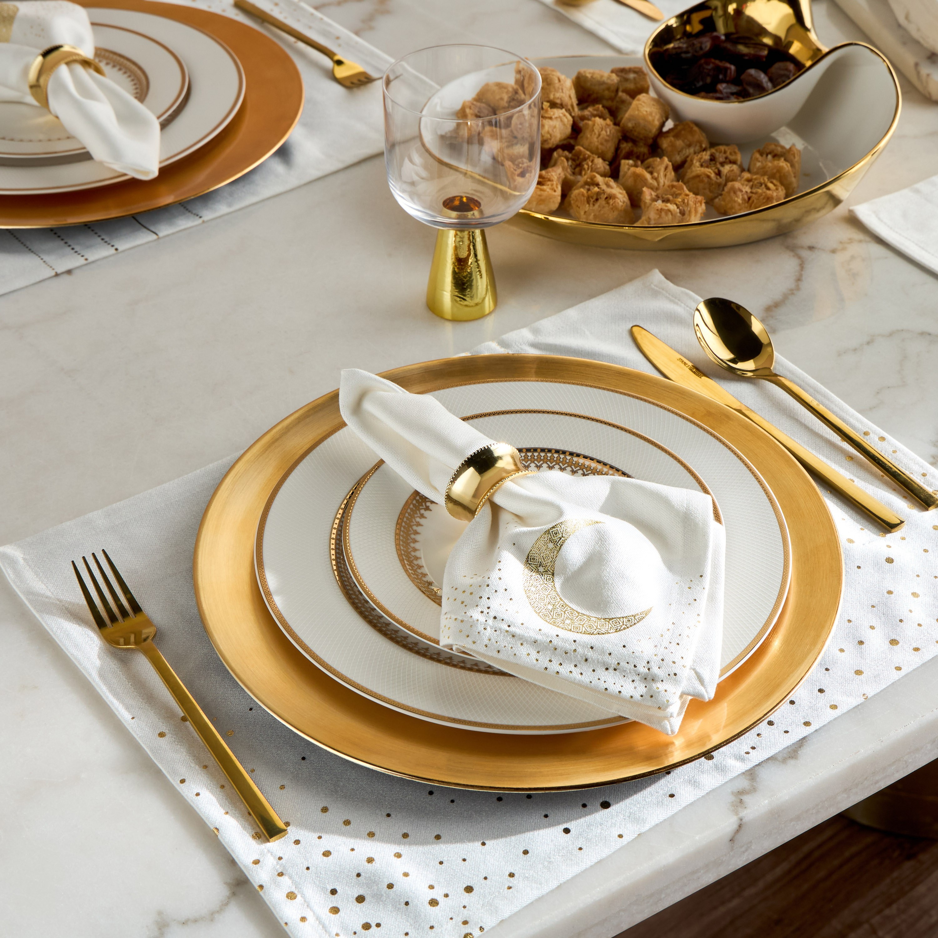 طقم لبادات صحون 4 قطع - رمضان كريم-household-dining-tablelinen-placemats-image-3