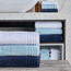 طقم مناشف صغيرة 4 قطع من القطن المصري 600 جرام لكل متر مربع - 30x30 سم-household-bathandlaundry-bathlinen-towels-image-6