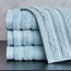 طقم مناشف صغيرة 4 قطع من القطن المصري 600 جرام لكل متر مربع - 30x30 سم-household-bathandlaundry-bathlinen-towels-image-4