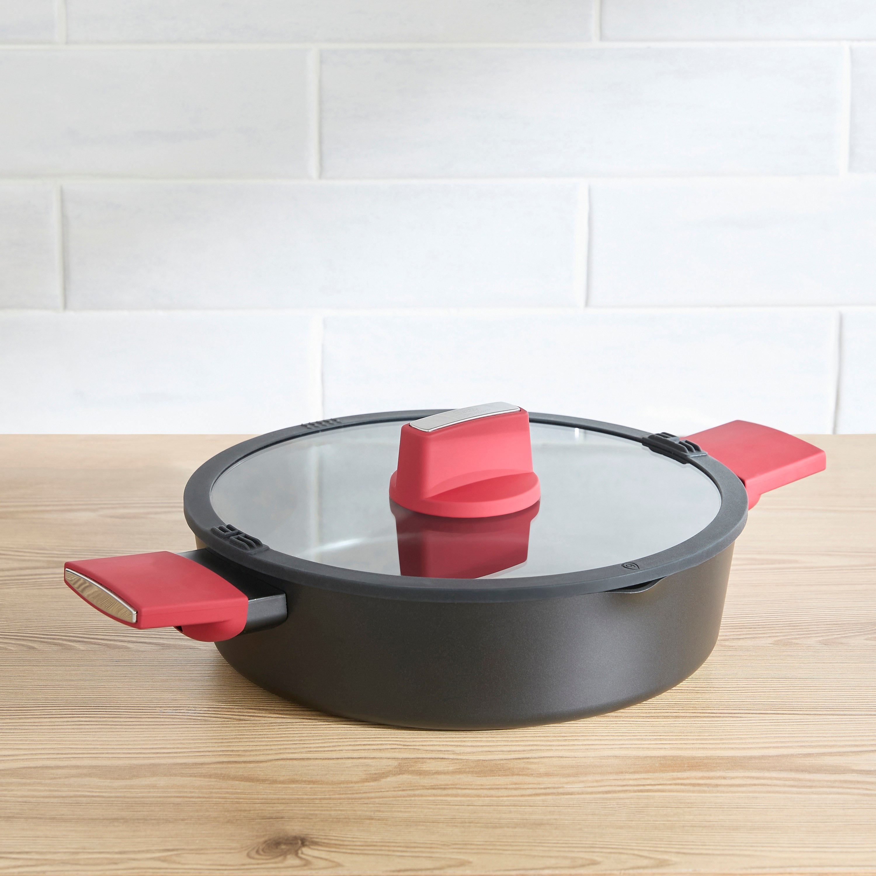 Betty Crocker Aluminium Nonstick Shallow Casserole - 26 cm-household-kitchen-cookware-potsandpans-image-1
