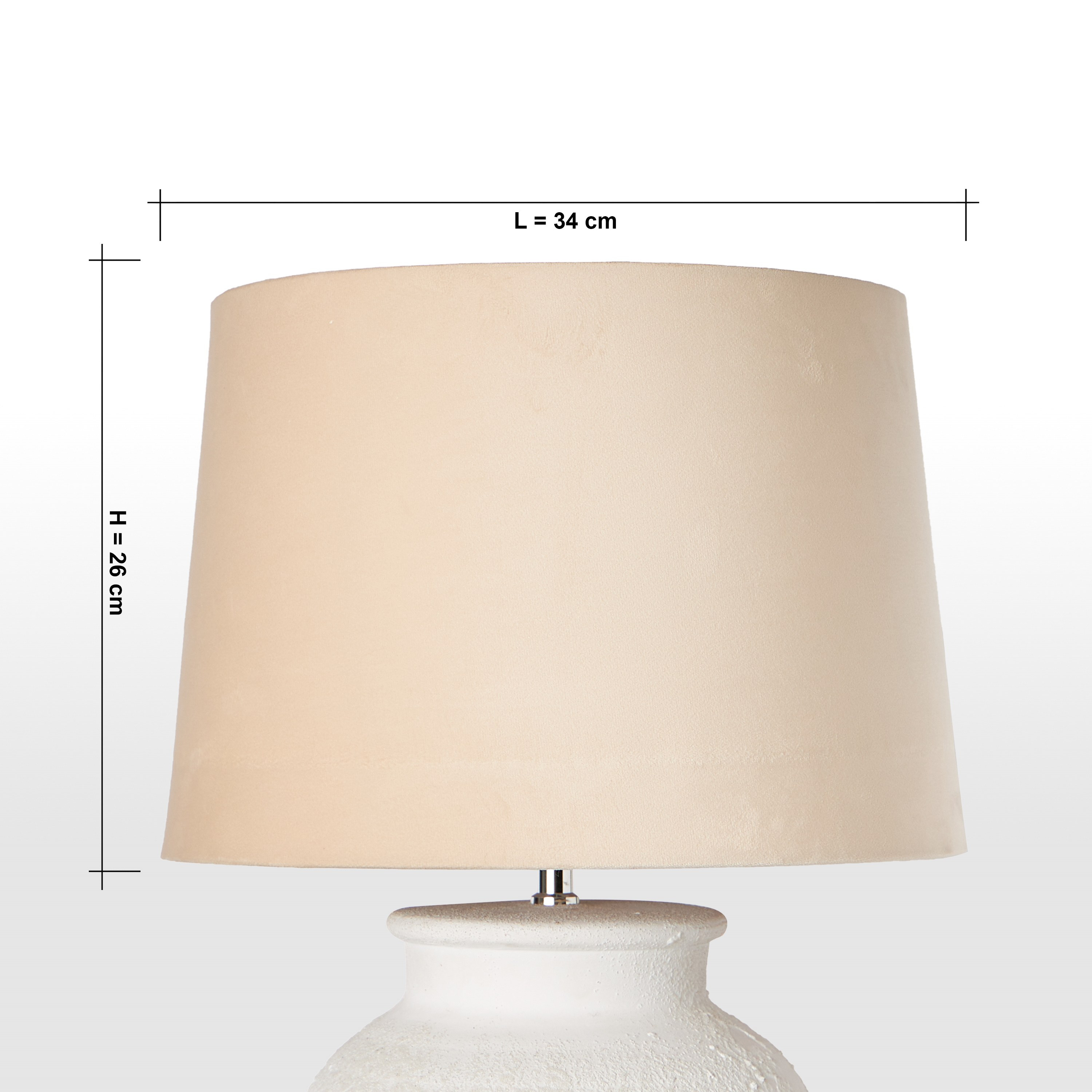غطاء مصباح أرضية من القماش مع حامل على الوجهين - ميكس أند ماتش - 26 سم-household-lighting-floorlamps-image-4