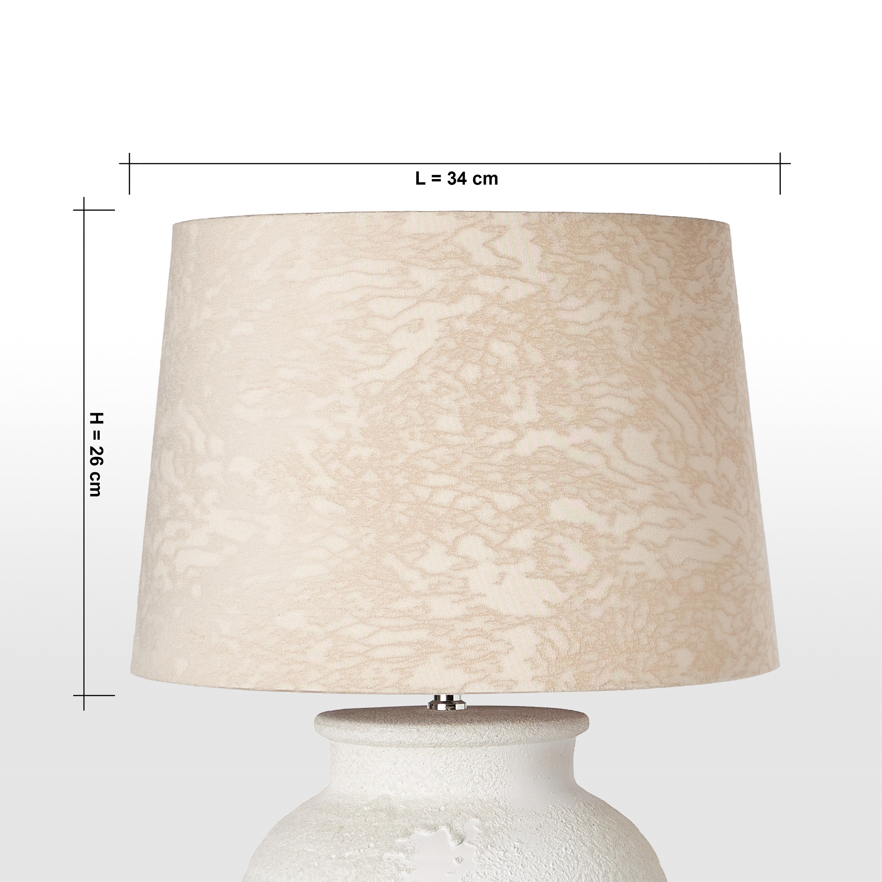 Mix and Match Fabric Floor Lamp Shade with Reversible Gimble - 26 cm-household-lighting-floorlamps-image-4