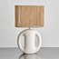 Noemi Ceramic Table Lamp - 41 cm-household-lighting-tableanddesklamps-image-1