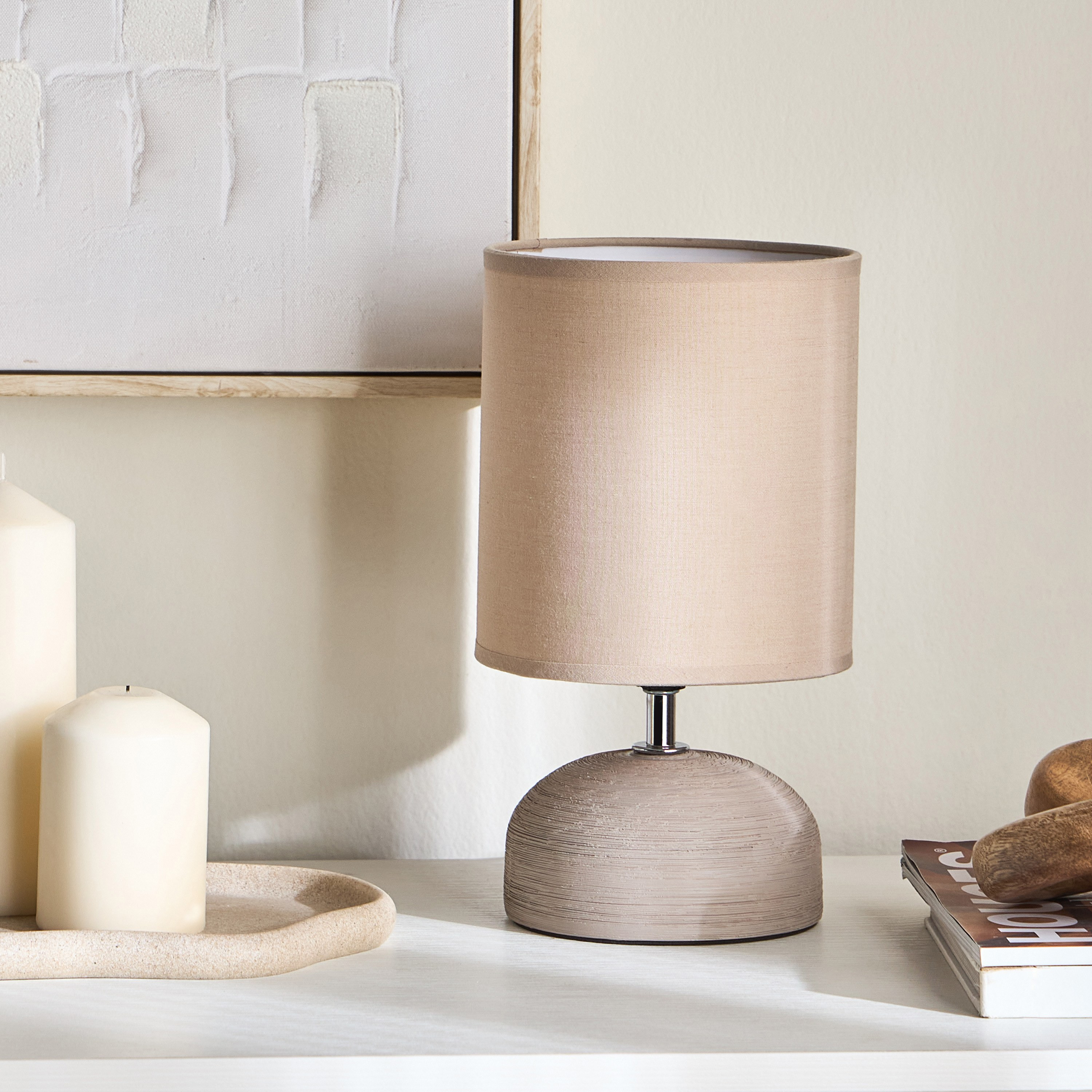 مصباح طاولة سيراميك - ليوكو - 26 سم-household-lighting-tableanddesklamps-image-4