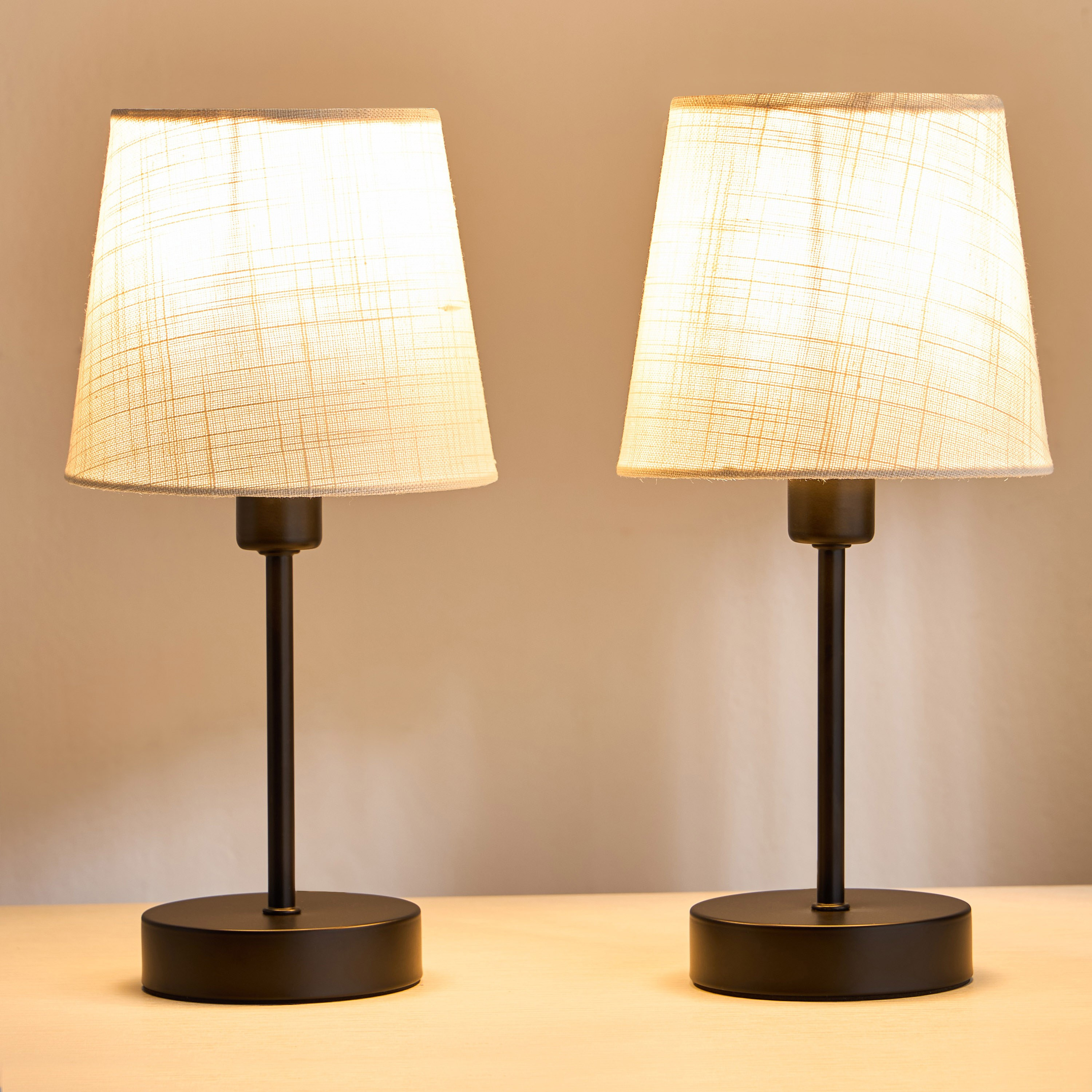 Harpy 2-Piece Metal Table Lamp Set - 31 cm-household-lighting-tableanddesklamps-image-2