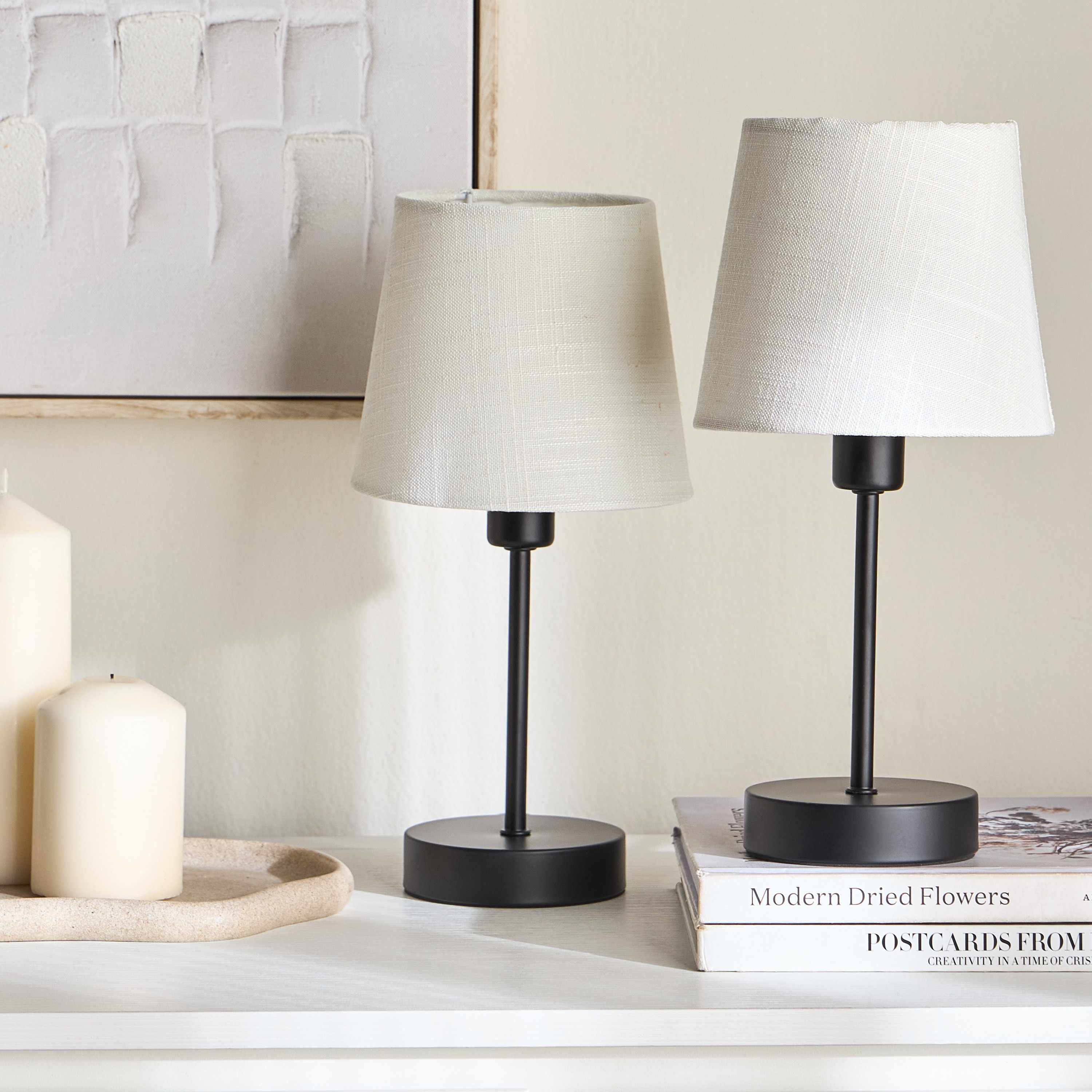 Harpy 2-Piece Metal Table Lamp Set - 31 cm-household-lighting-tableanddesklamps-image-4