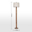 مصباح طاولة بوليريسين- آدي - 155 سم-household-lighting-floorlamps-image-1