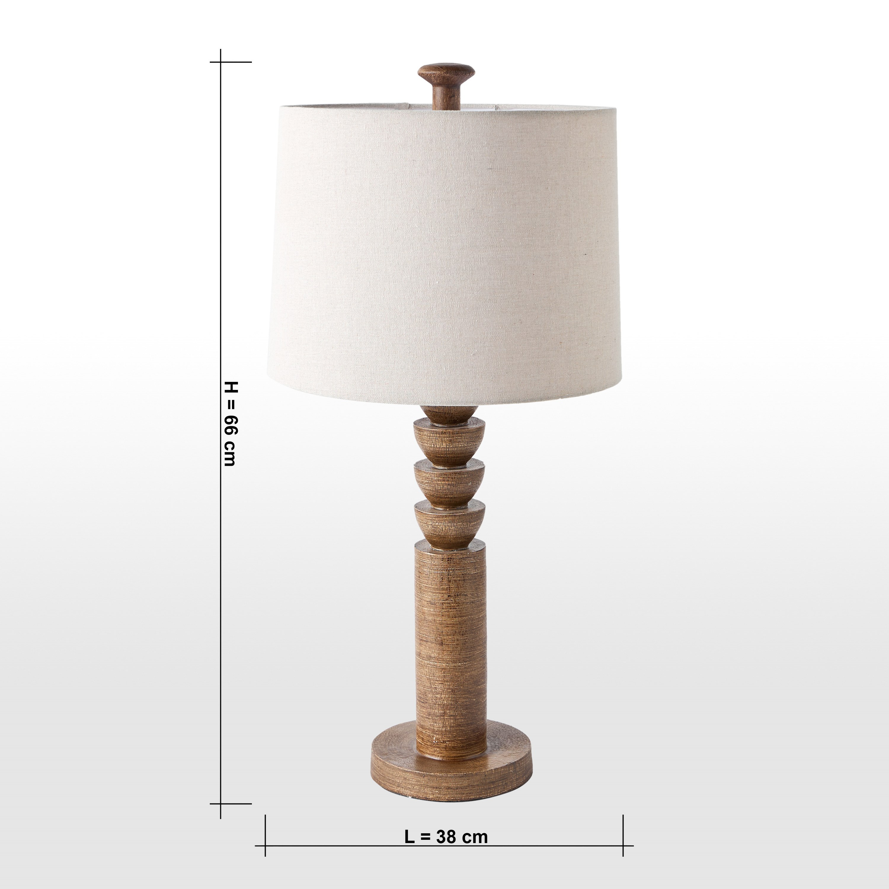 مصباح طاولة بوليريسين- آادي- 66 سم-household-lighting-tableanddesklamps-image-6