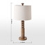 Aadi Polyresin Table Lamp - 66 cm-household-lighting-tableanddesklamps-image-6