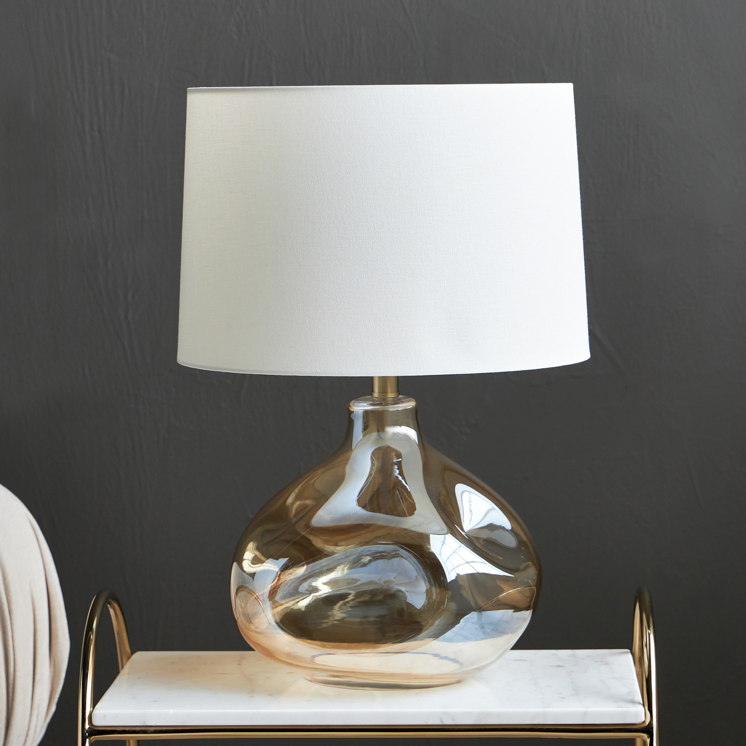 Piro Glass Table Lamp - 56 cm-household-lighting-tableanddesklamps-image-1
