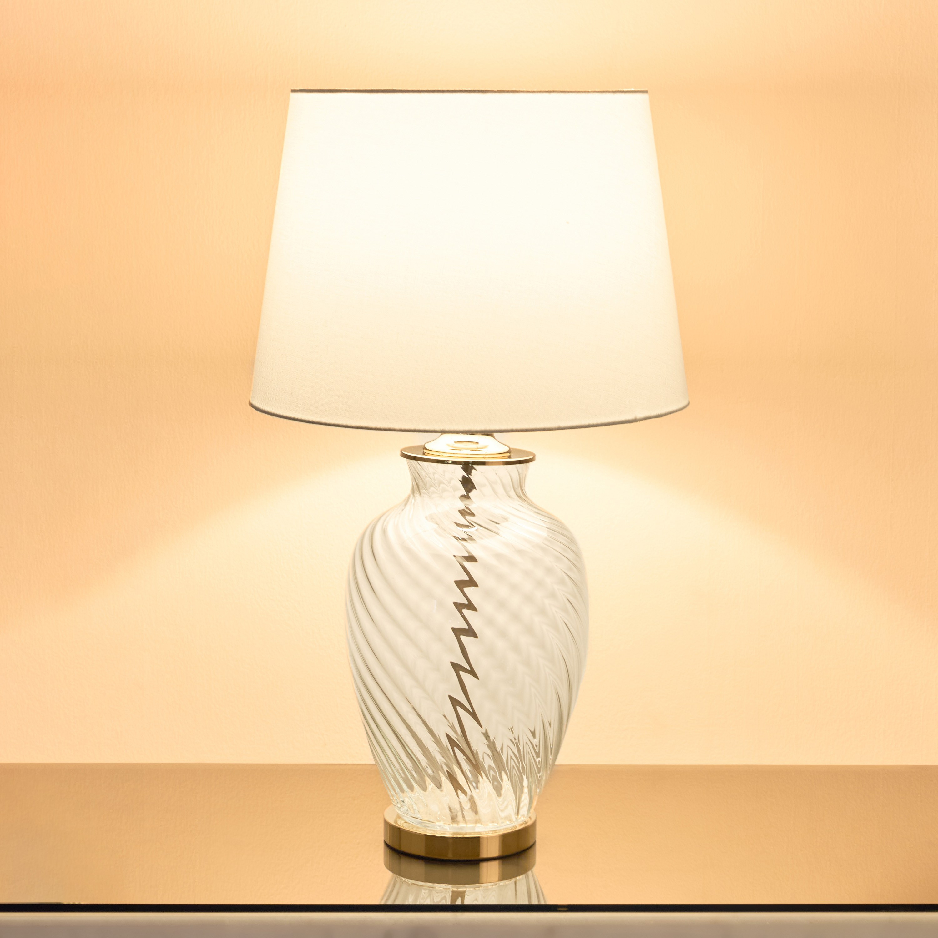 Anthony Glass Table Lamp - 69 cm-household-lighting-tableanddesklamps-image-14