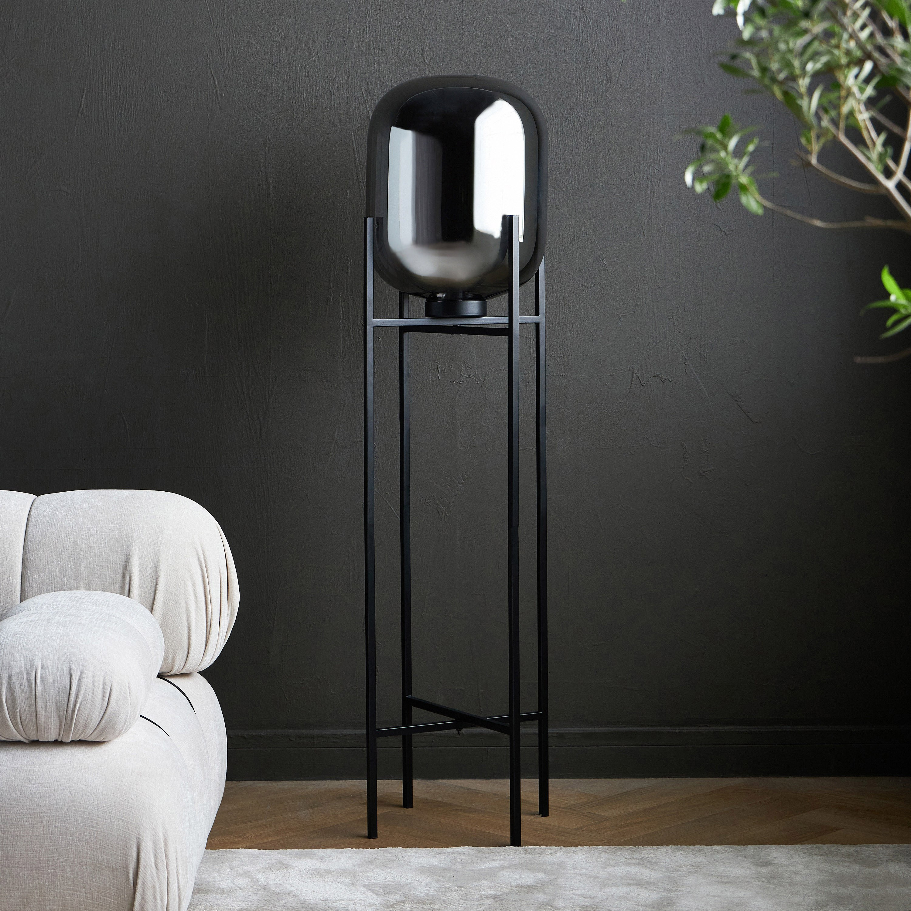 مصباح أرضية زجاج- كاليون - 143  سم-household-lighting-floorlamps-image-6
