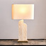 Genove Travertine Table Lamp - 71 cm-household-lighting-tableanddesklamps-image-2