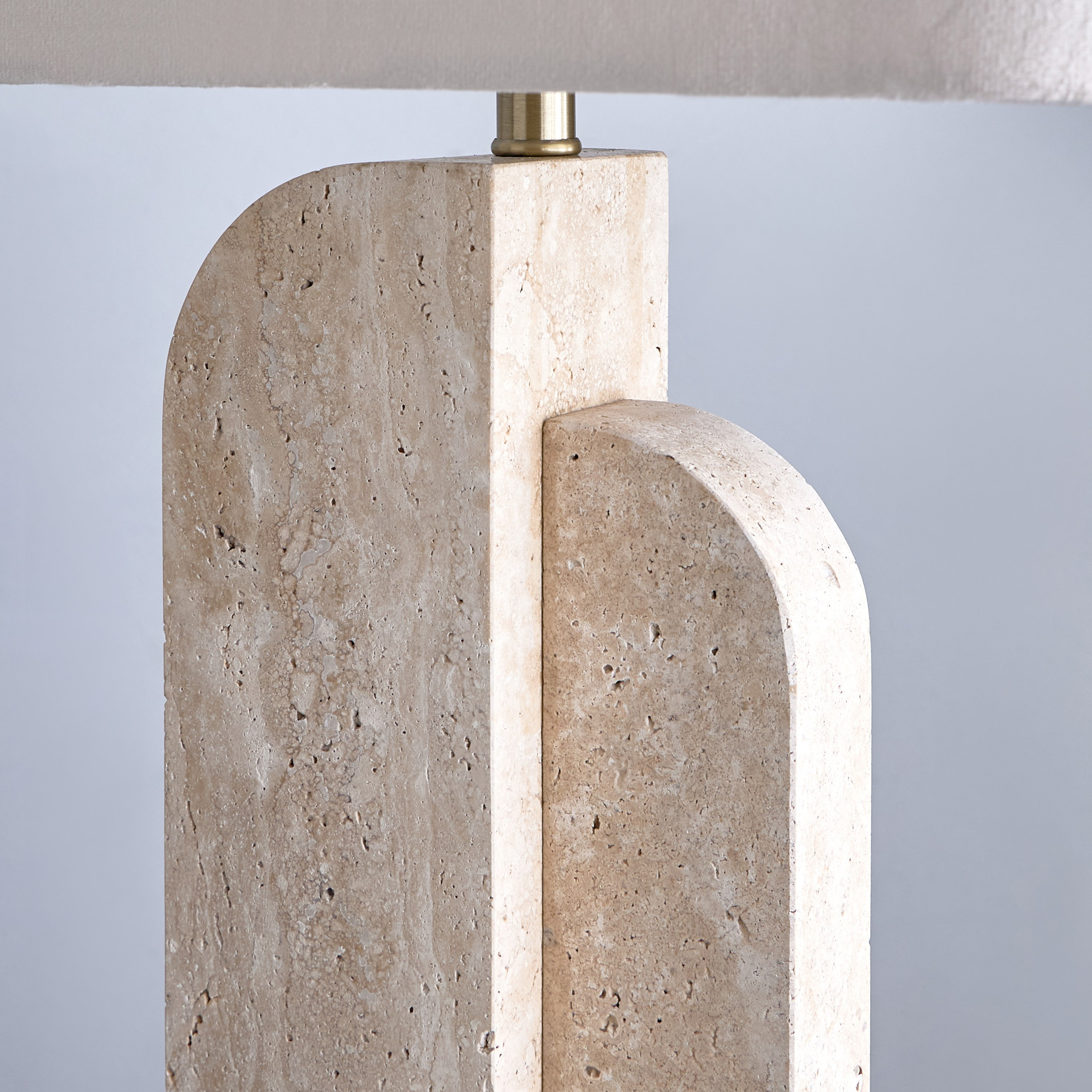 Genove Travertine Table Lamp - 71 cm-household-lighting-tableanddesklamps-image-3