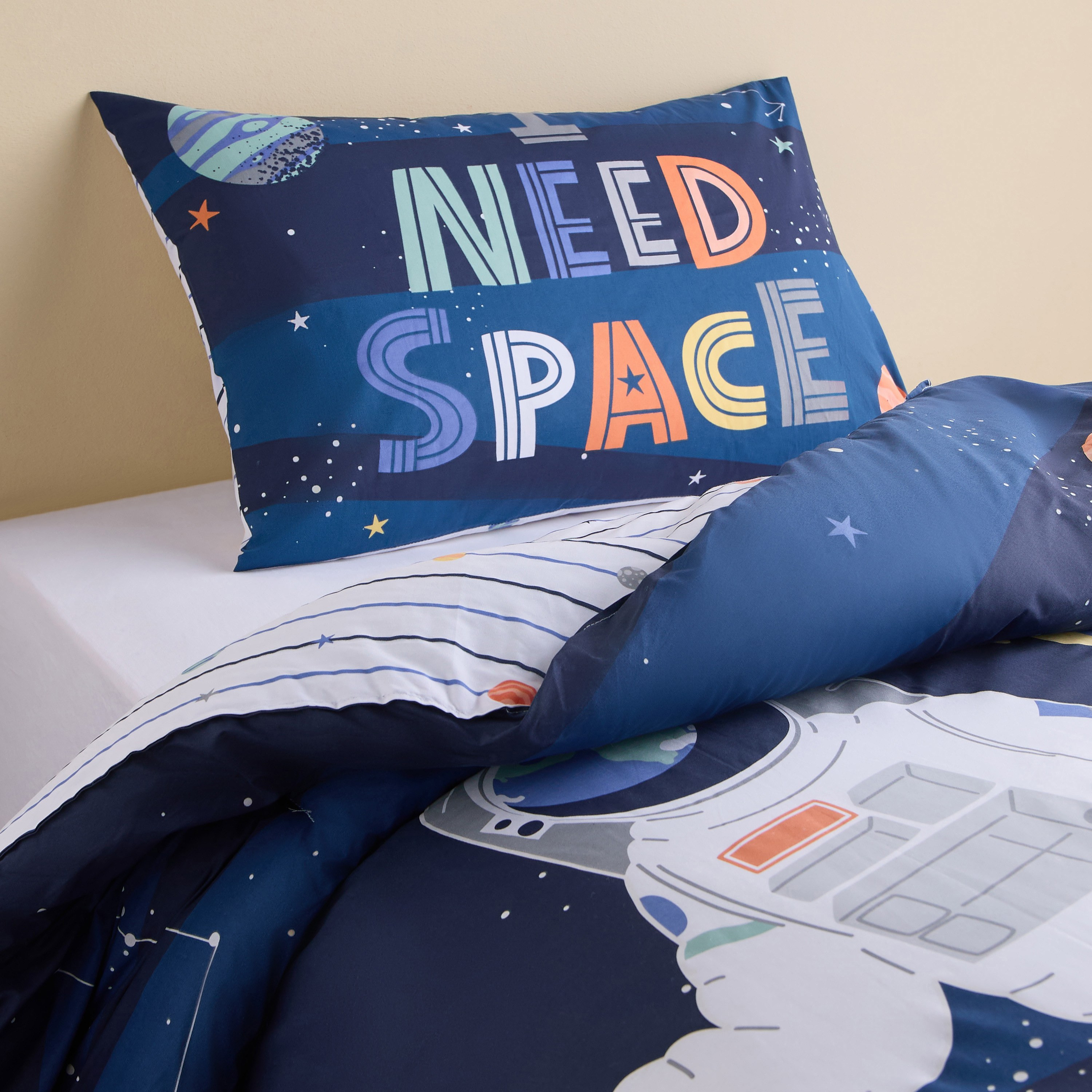 طقم لحاف فردي قطن قطعتين - رودجر - 135x220 سم-babyandkids-beddingandwindows-bedding-comforters-image-1