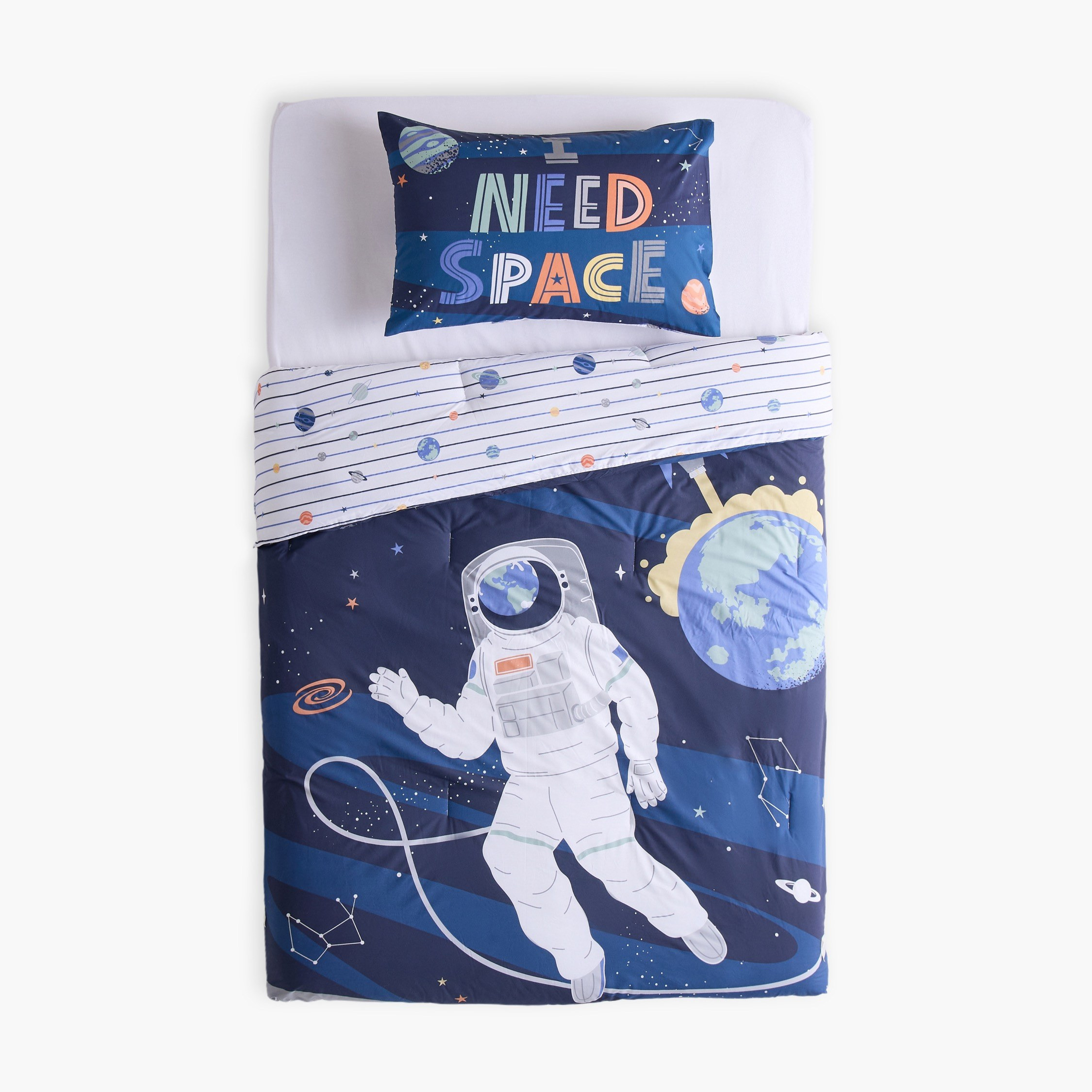 طقم لحاف فردي قطن قطعتين - رودجر - 135x220 سم-babyandkids-beddingandwindows-bedding-comforters-image-5