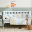مجموعة مصدات سرير قطعتين بطبعات تروبيكا أنيمال أدفنتشر-baby-nursery-babybedding-image-1