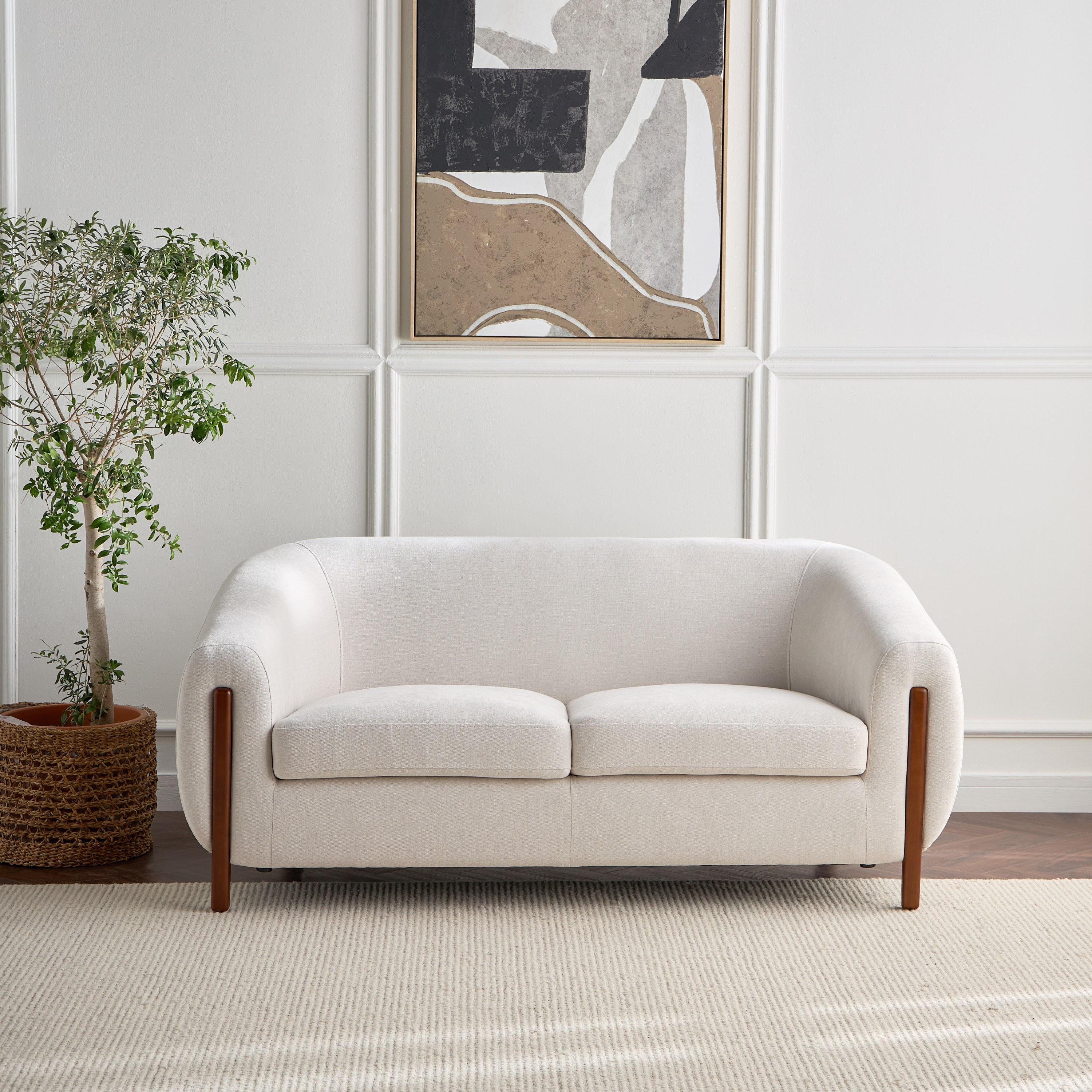 كنبة قماش مقعدين - بيرو-furniture-sofaandseating-sofasandsofasets-image-2
