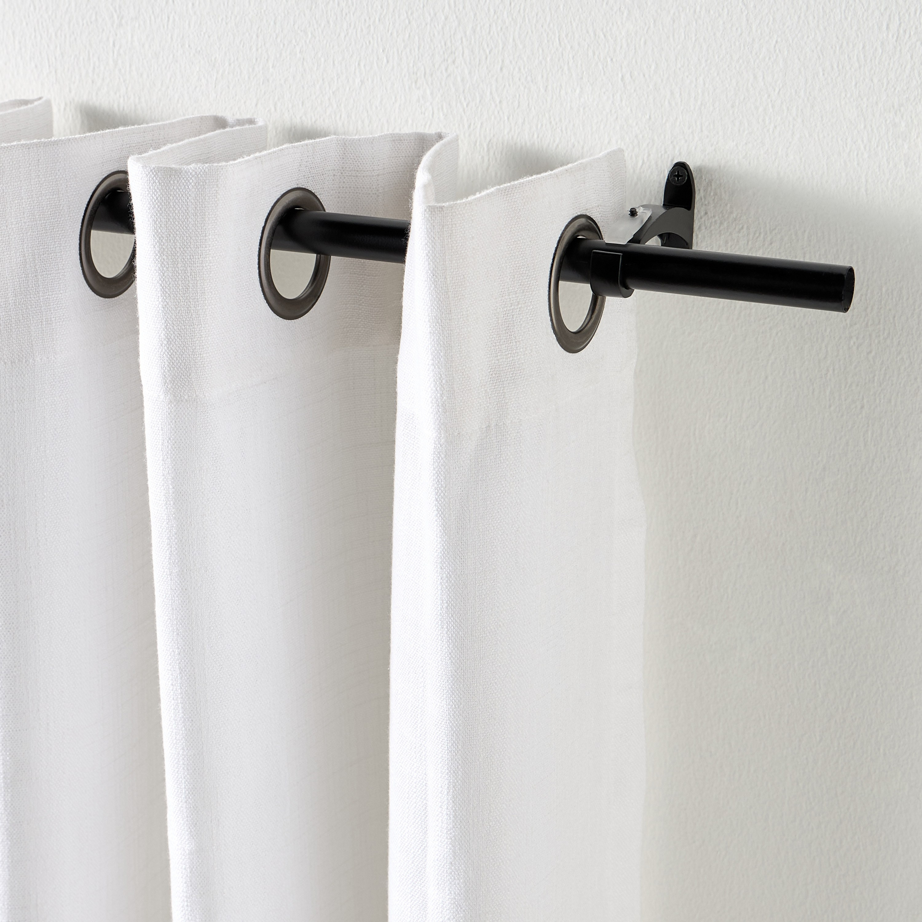 Mix and Match Extendable Single Curtain Rod - 76-210 cm-household-windows-curtainrodsandaccessories-curtainrods-image-1