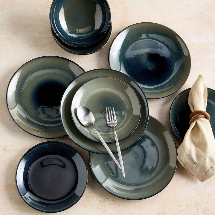 Ree Drummond Dinner Set Stoneware Dishes Walmart Ekhasa Pack Of 21