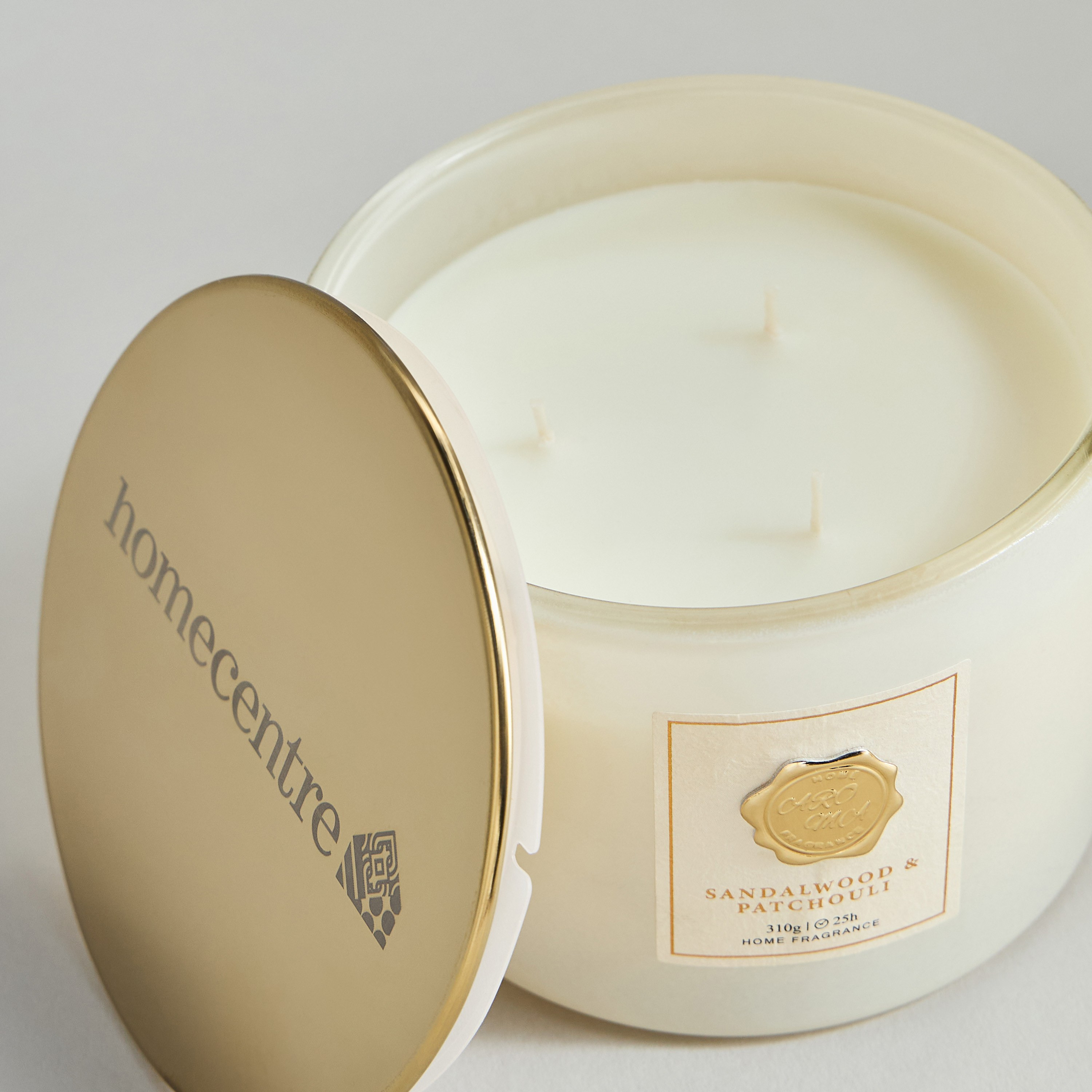 Ambience Oud Sandalwood & Patchouli Scented 3-Wick Jar Candle - 25 h-household-homefragrance-candles-image-2