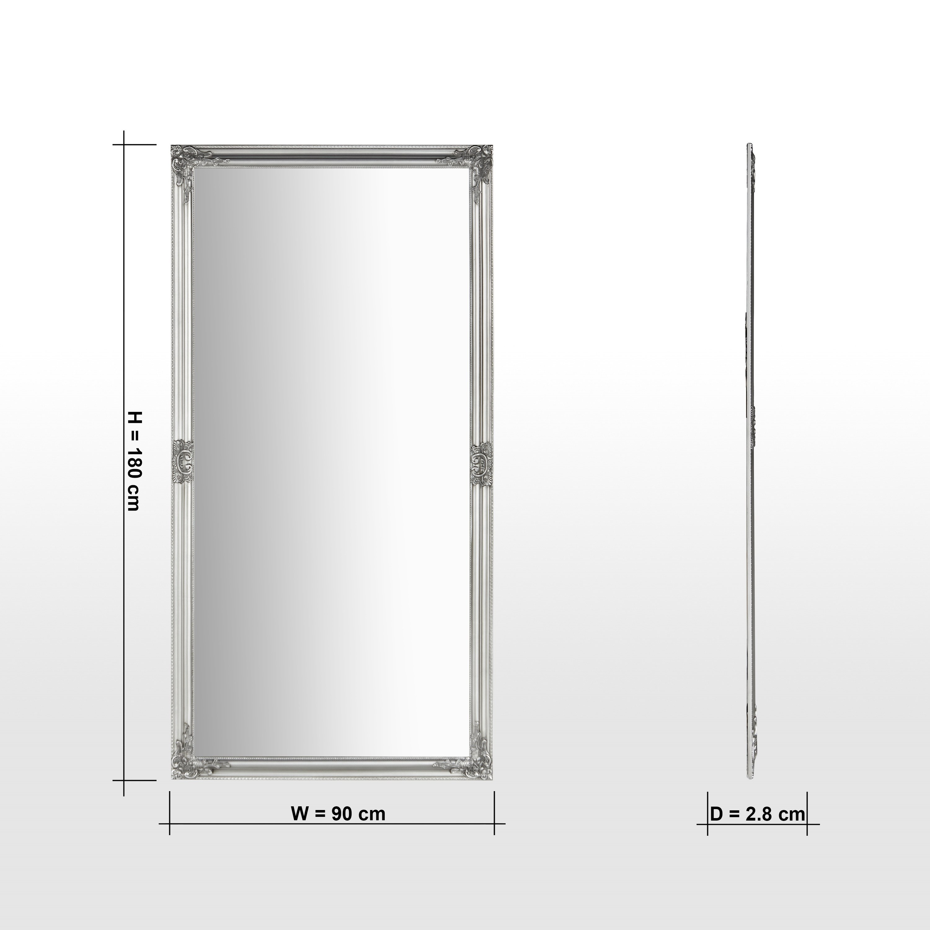 Shayma Bevelled Leaner Mirror - 180x90 cm-household-walldecorandmirrors-mirrors-floormirrors-image-4