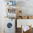 Daniel Washing Machine Storage Rack - 55x66 cm-household-storage-storagesolutions-storageracks-image-6