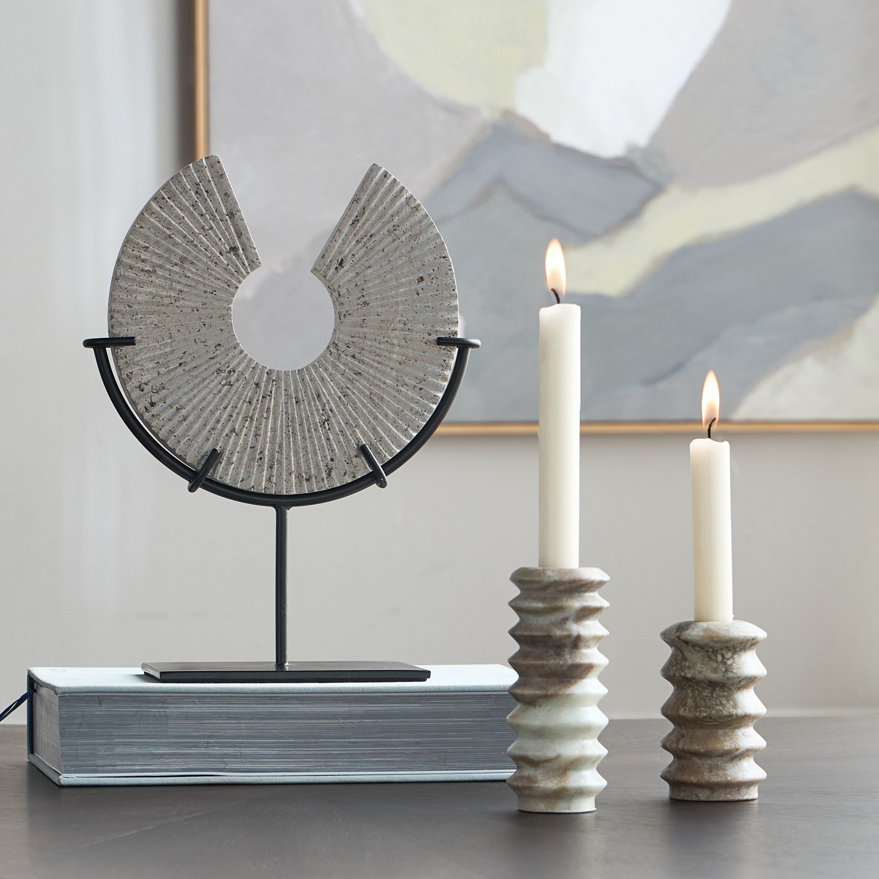 Ribbed Decorative Accent-household-decor-decorativeobjectsandsculptures-image-3