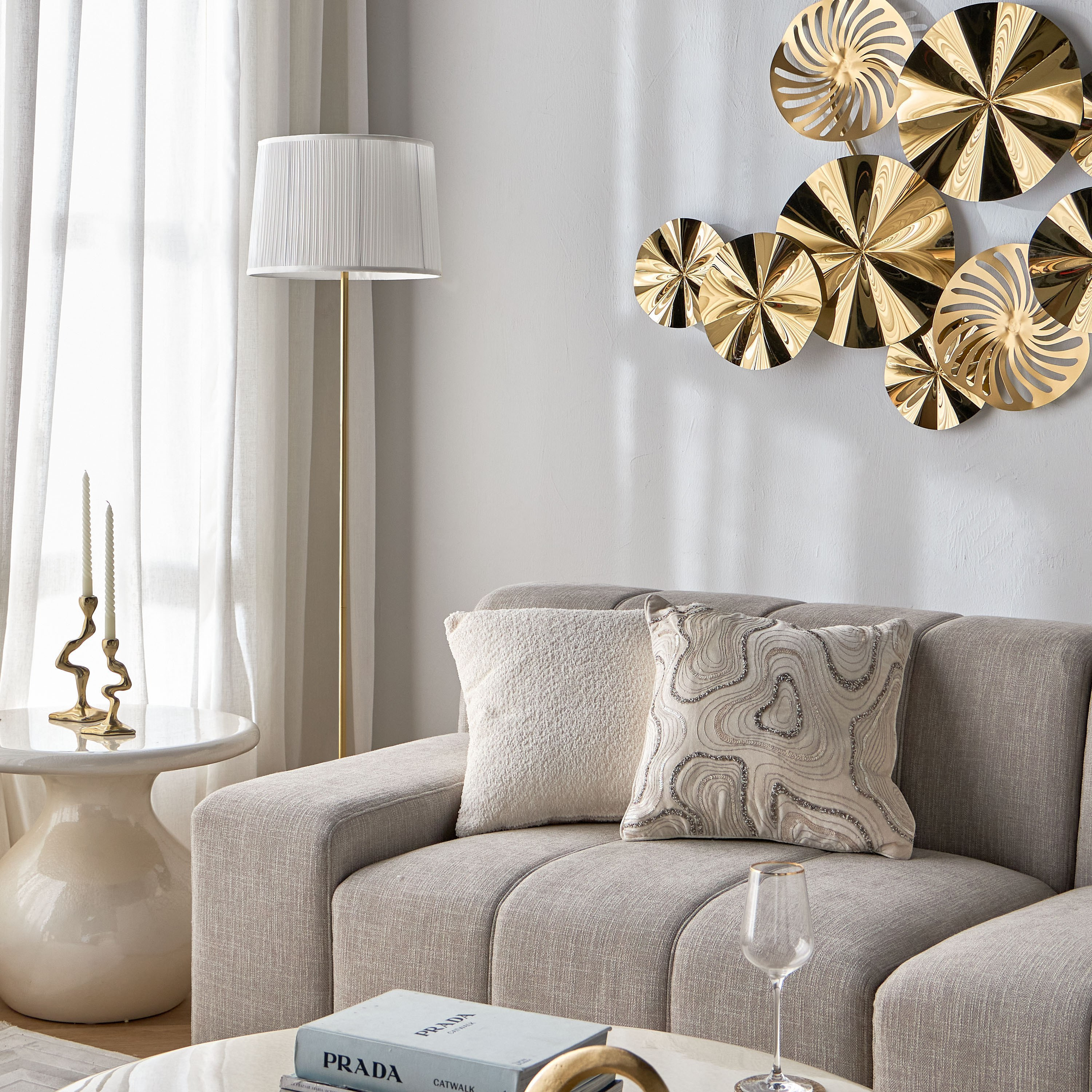 Mix and Match Fabric Floor Lamp Shade - 26 cm-household-lighting-floorlamps-image-3