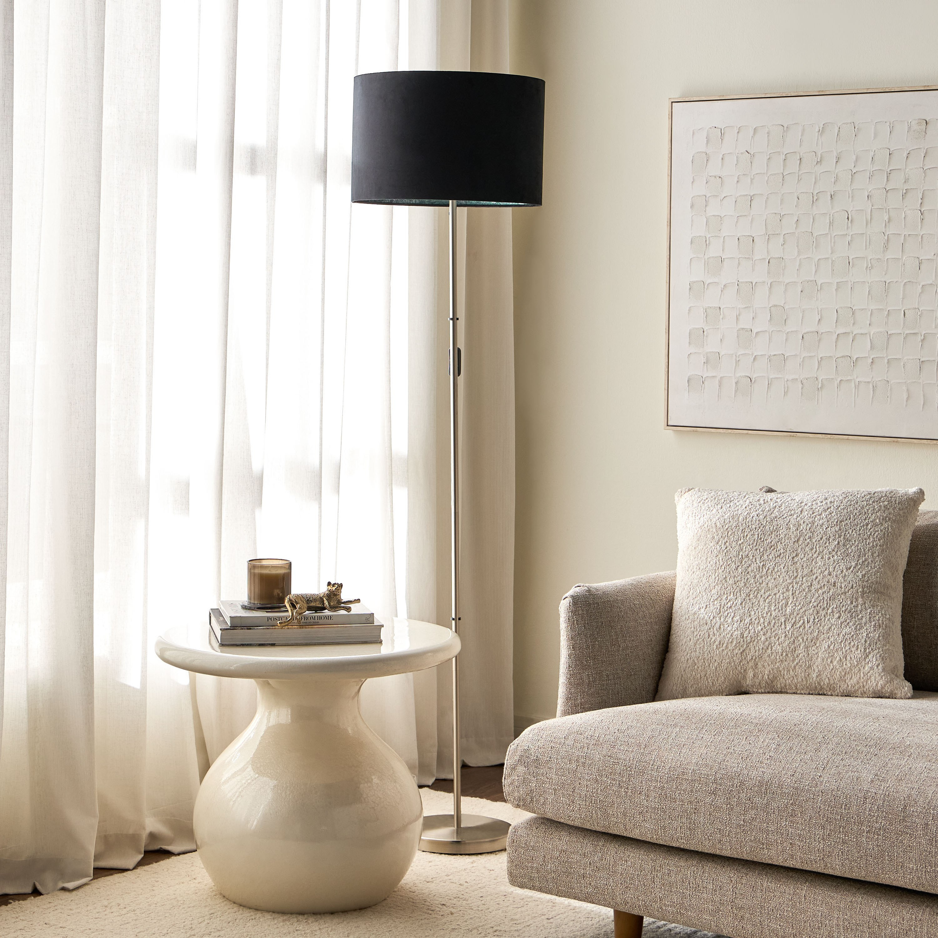 غطاء مصباح متدلي من القماش - ميكس أند ماتش - 26 سم-household-lighting-ceilinglamps-pendantlamps-image-3