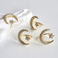 Moonstar 4-Piece Napkin Ring Set - 4 cm-household-dining-tablelinen-napkinsandaccessories-image-1