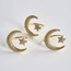 Moonstar 4-Piece Napkin Ring Set - 4 cm-household-dining-tablelinen-napkinsandaccessories-image-2