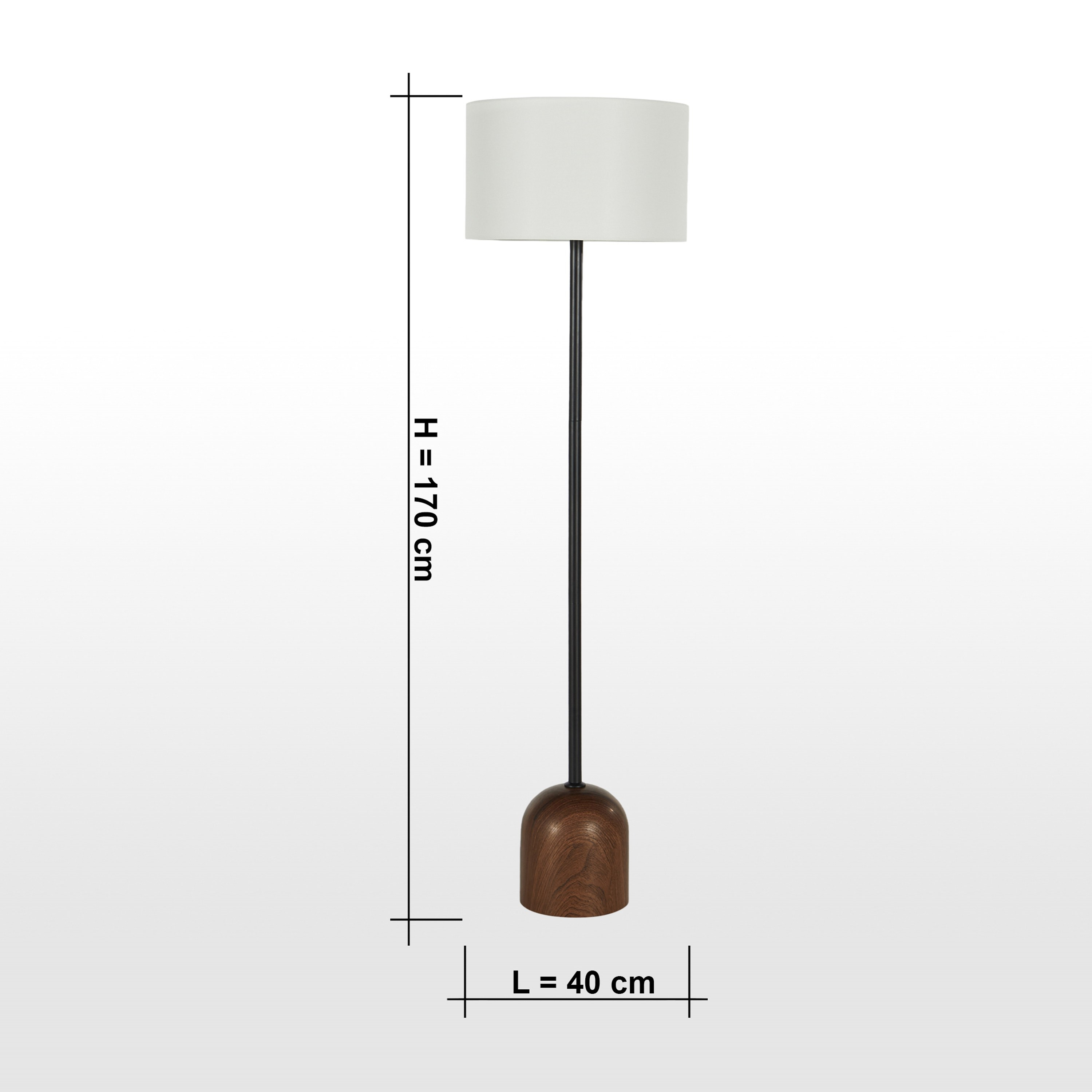 مصباح أرضية معدن - ساير - 170 سم-household-lighting-floorlamps-image-6