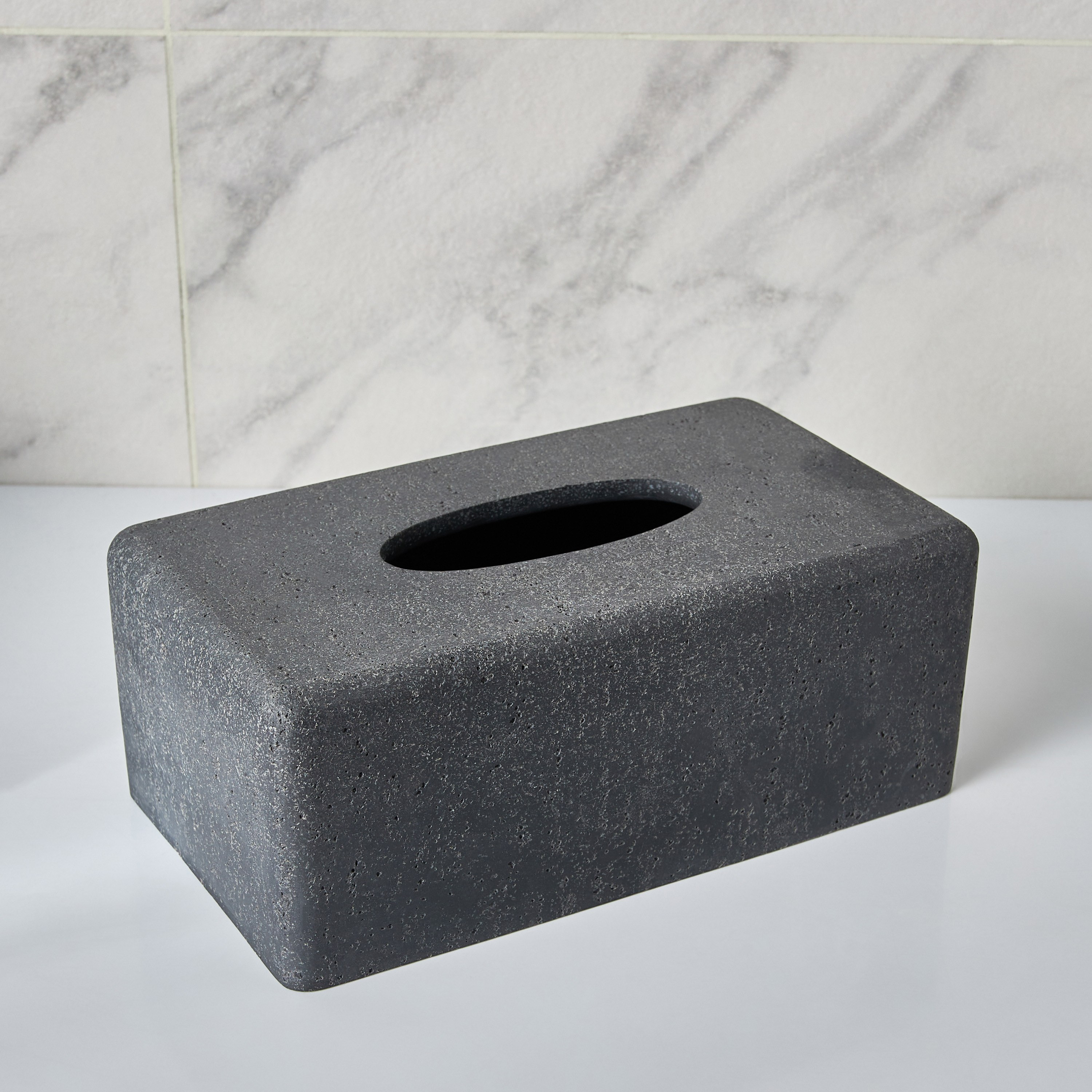 Ebony Tissue Box-household-bathandlaundry-bathaccessories-tissueboxesandcottonjars-image-2