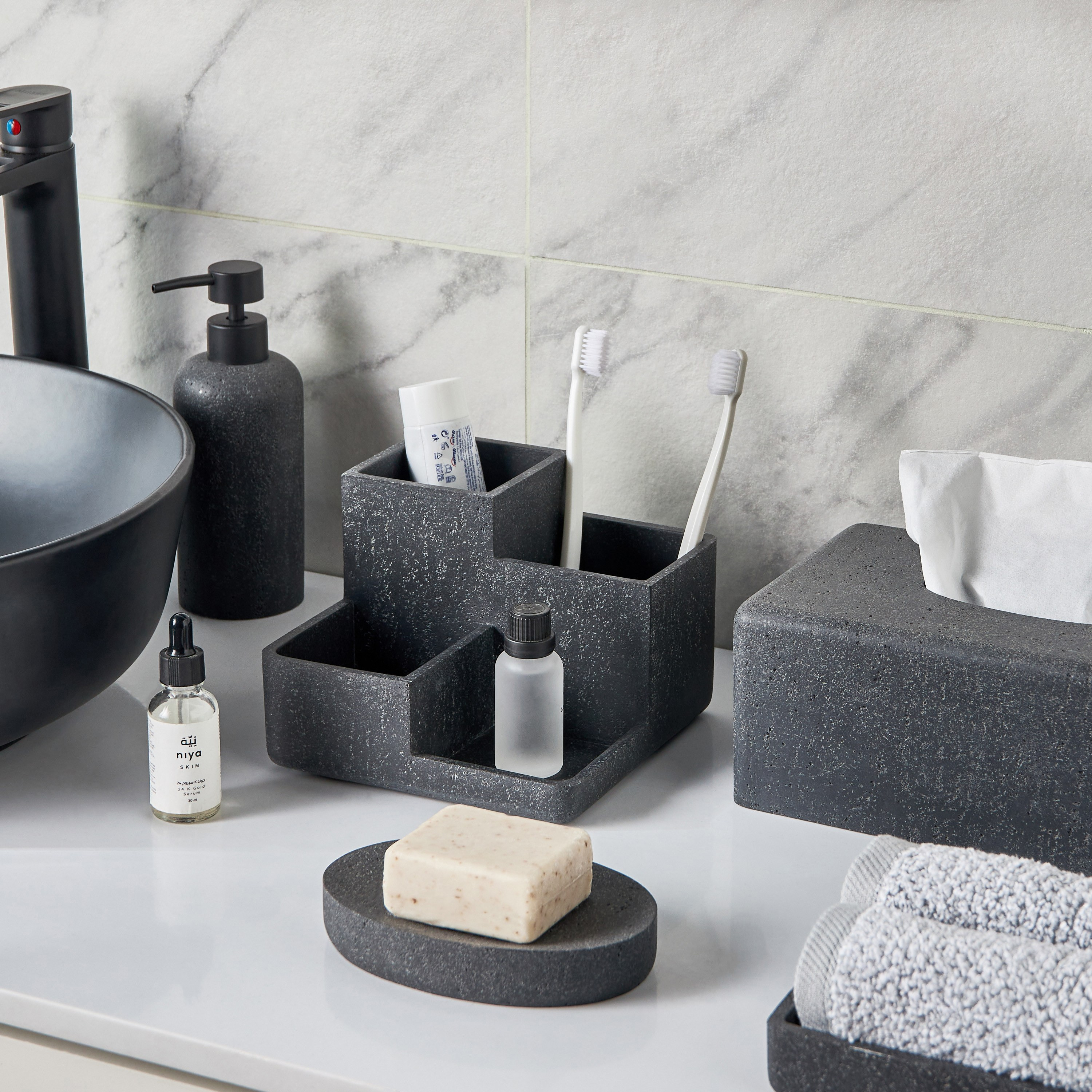 Ebony Tissue Box-household-bathandlaundry-bathaccessories-tissueboxesandcottonjars-image-4
