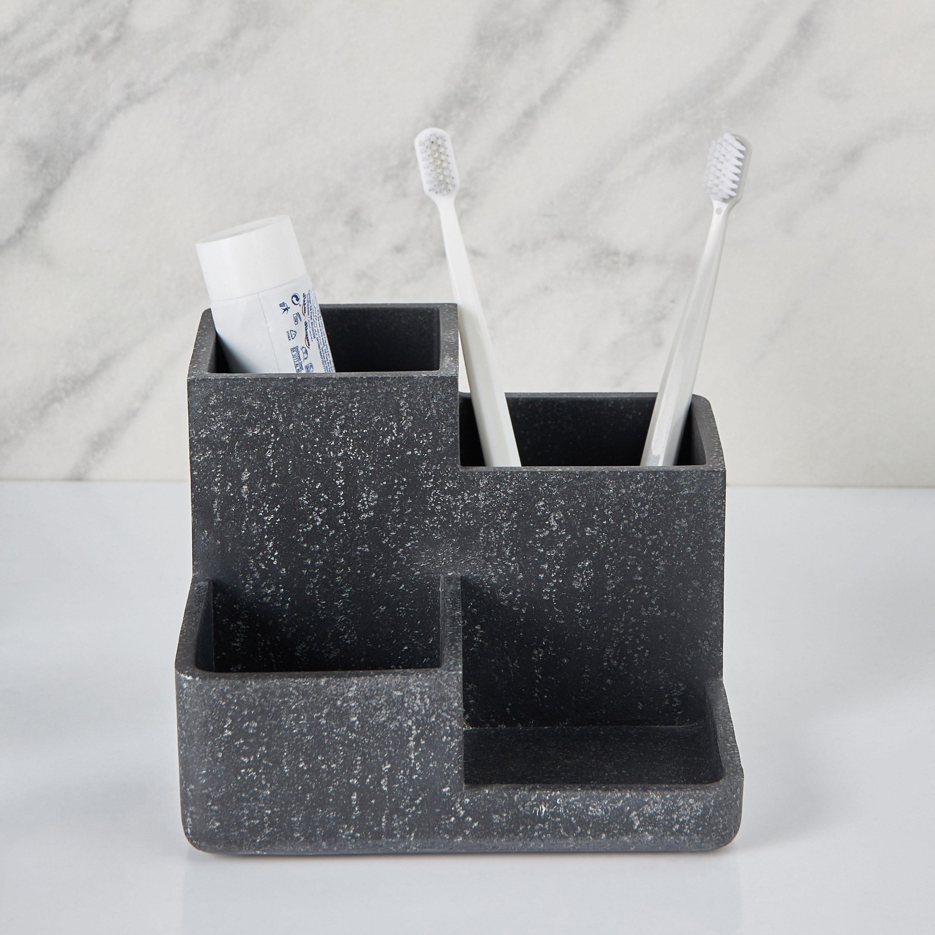 Ebony Organiser-household-bathandlaundry-bathaccessories-toothbrushholdersandtumblers-image-1