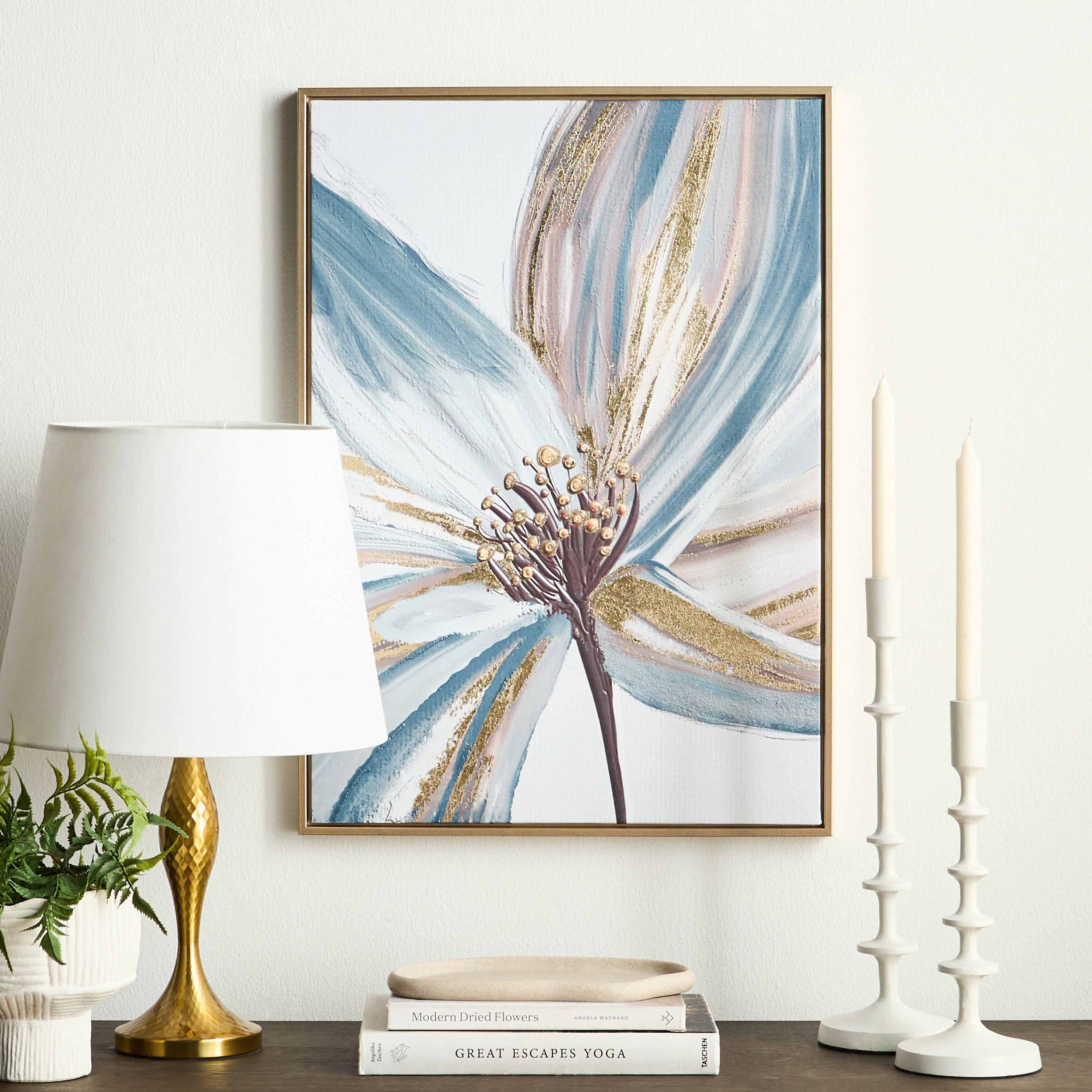 زينة حائط كانفاس مؤطرة - موروا- 50x70 سم-household-walldecorandmirrors-wallart-image-4