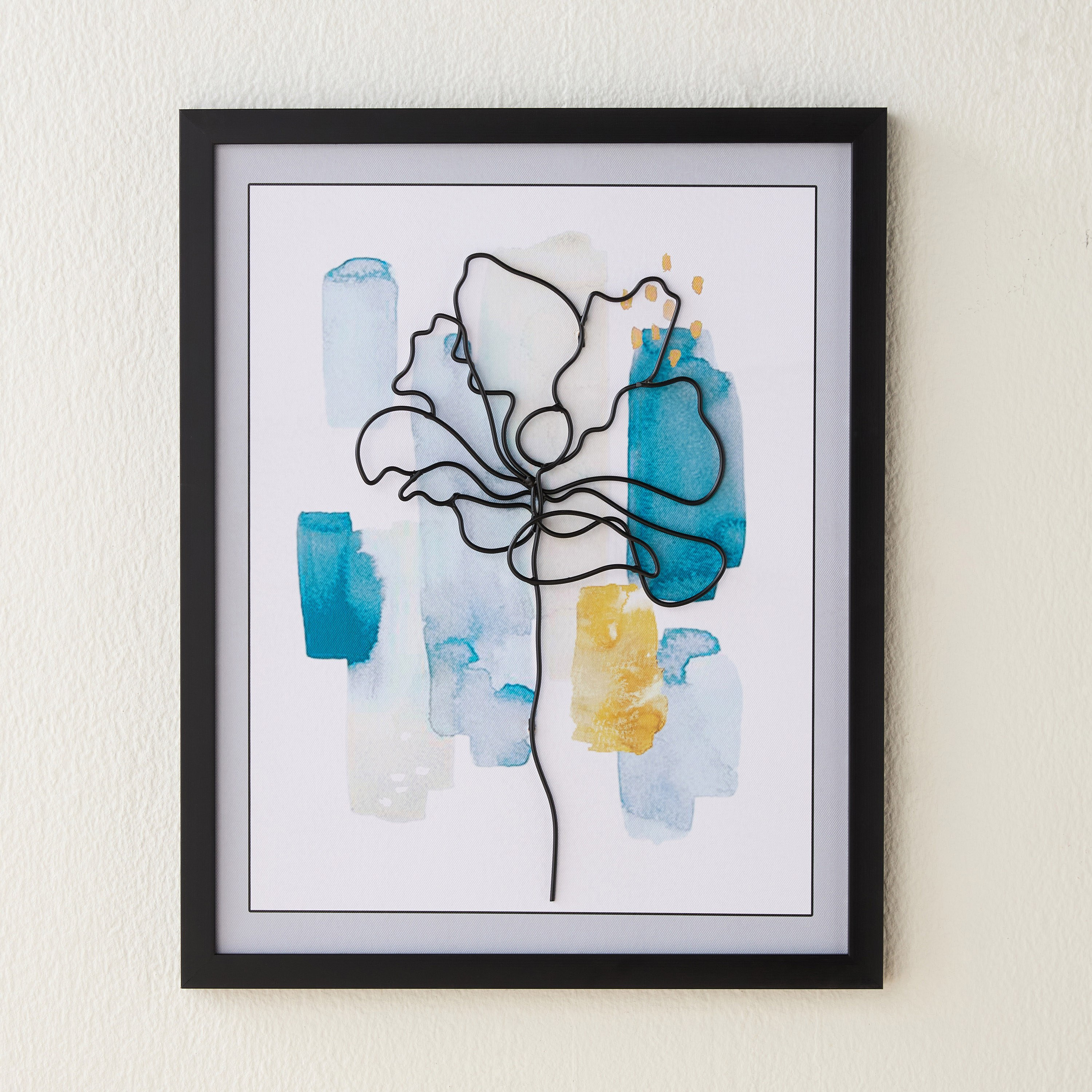 Shop Chiazam Framed Canvas Wall Art - 40x50 cm | Homecentre Oman