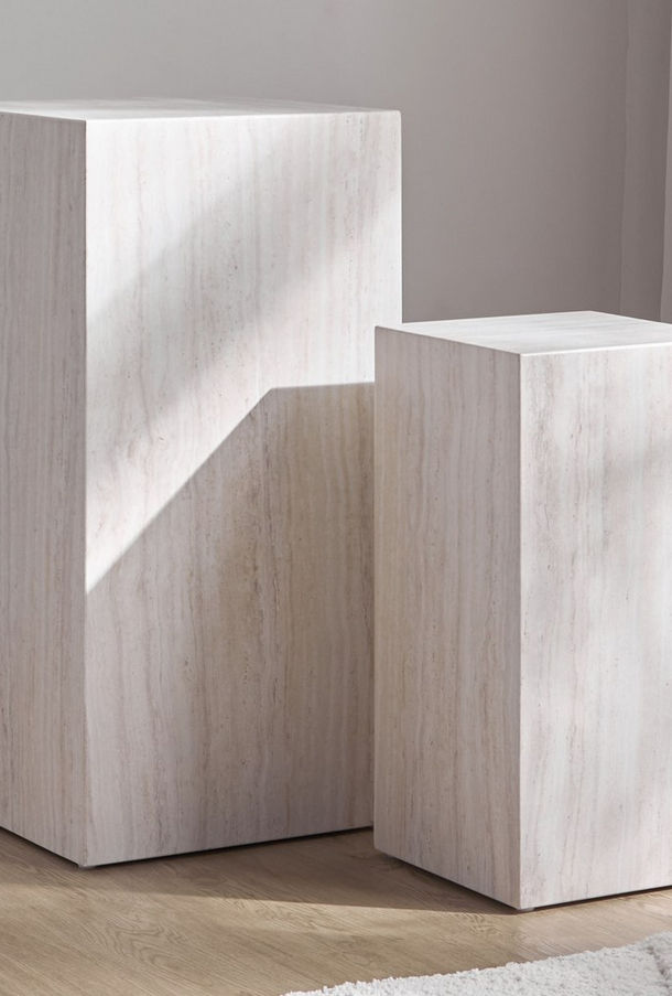 طقم طاولات متداخلة قطعتين - دايس-furniture-image-1