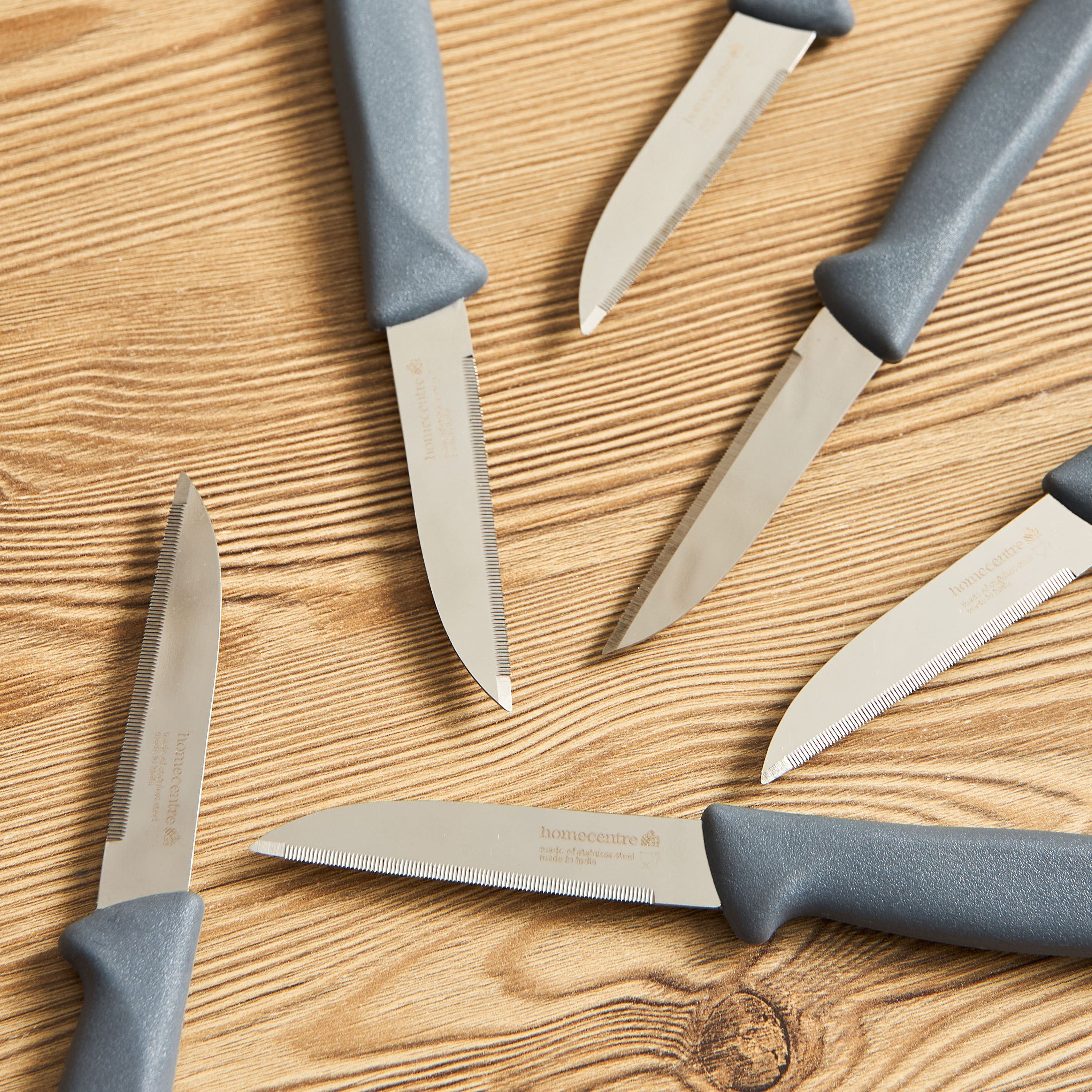 سكاكين مطبخ ستانلس ستيل - بوينا - طقم من 6 قطع-household-kitchen-kitchentoolsandutensils-knives-image-2