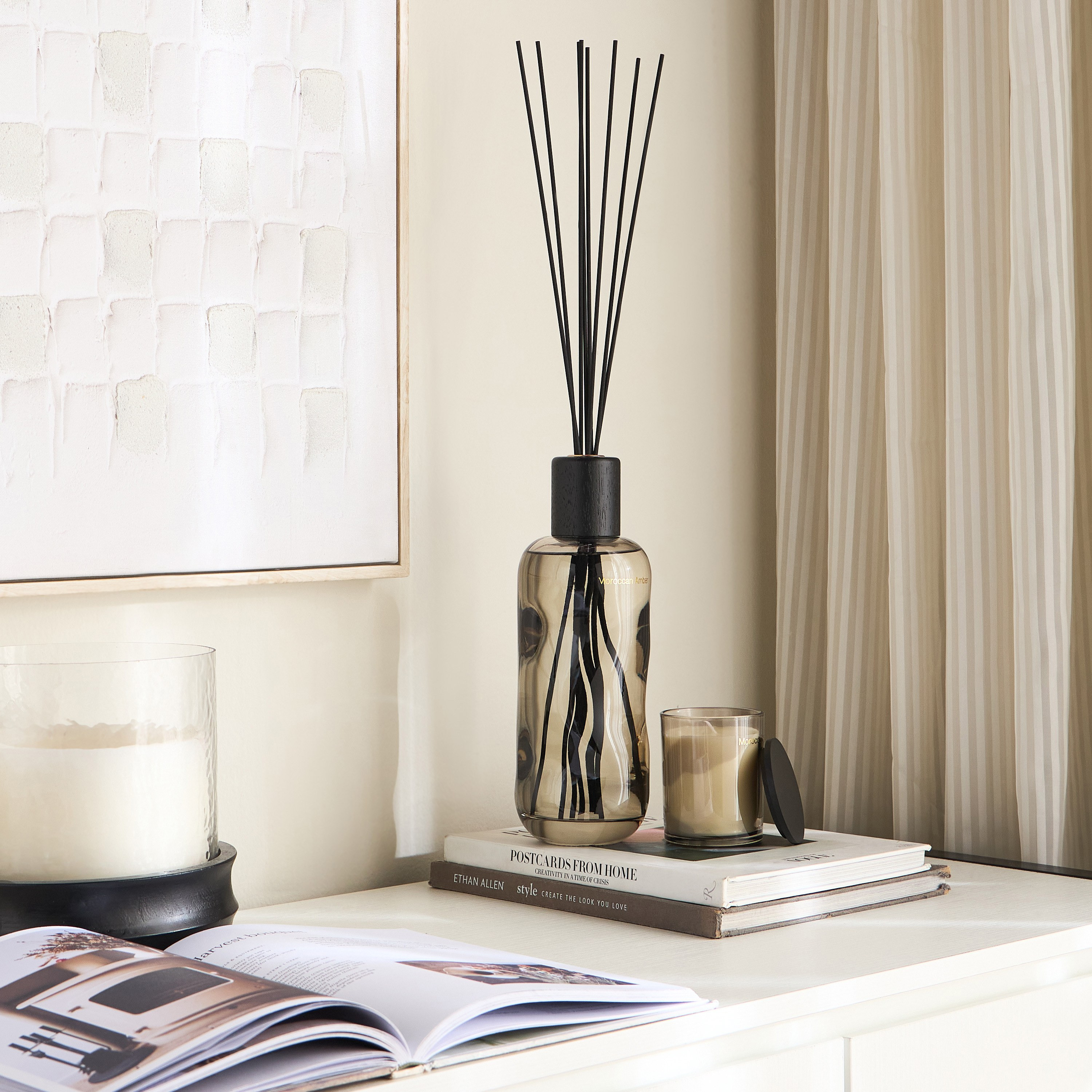 Bougie Moroccan Amber Reed Diffuser - 950 ml-household-homefragrance-reeddiffusers-image-4